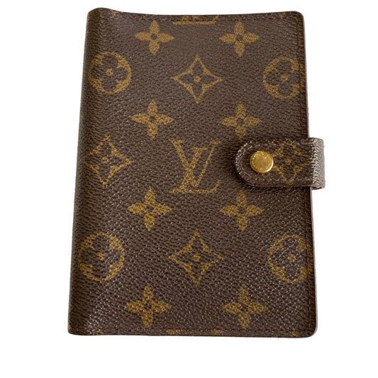Louis Vuitton monogram PM agenda unisex ca0929 authentic with coa