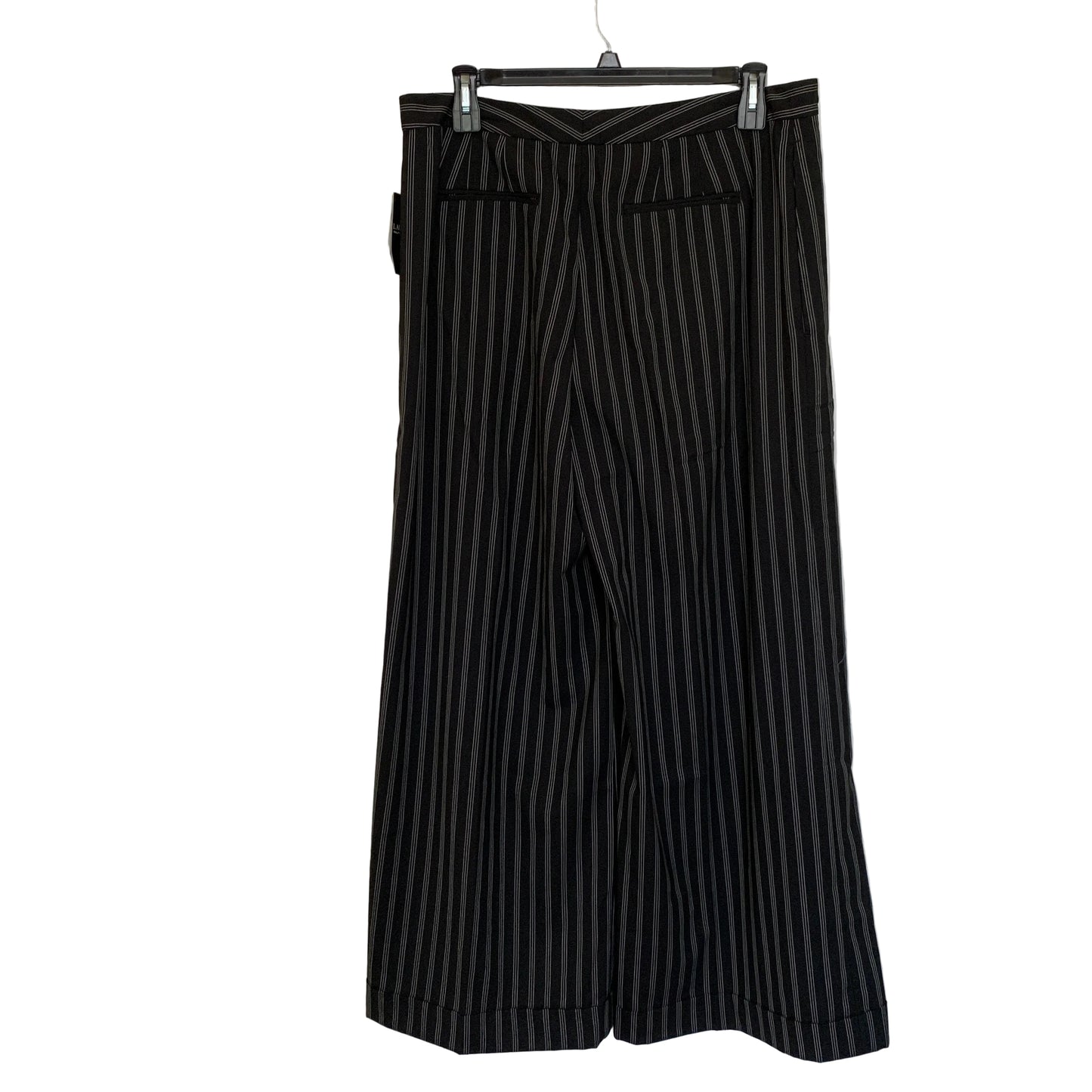 Lauren Ralph Lauren Women’s NWT Black and White striped wide leg dress pants si