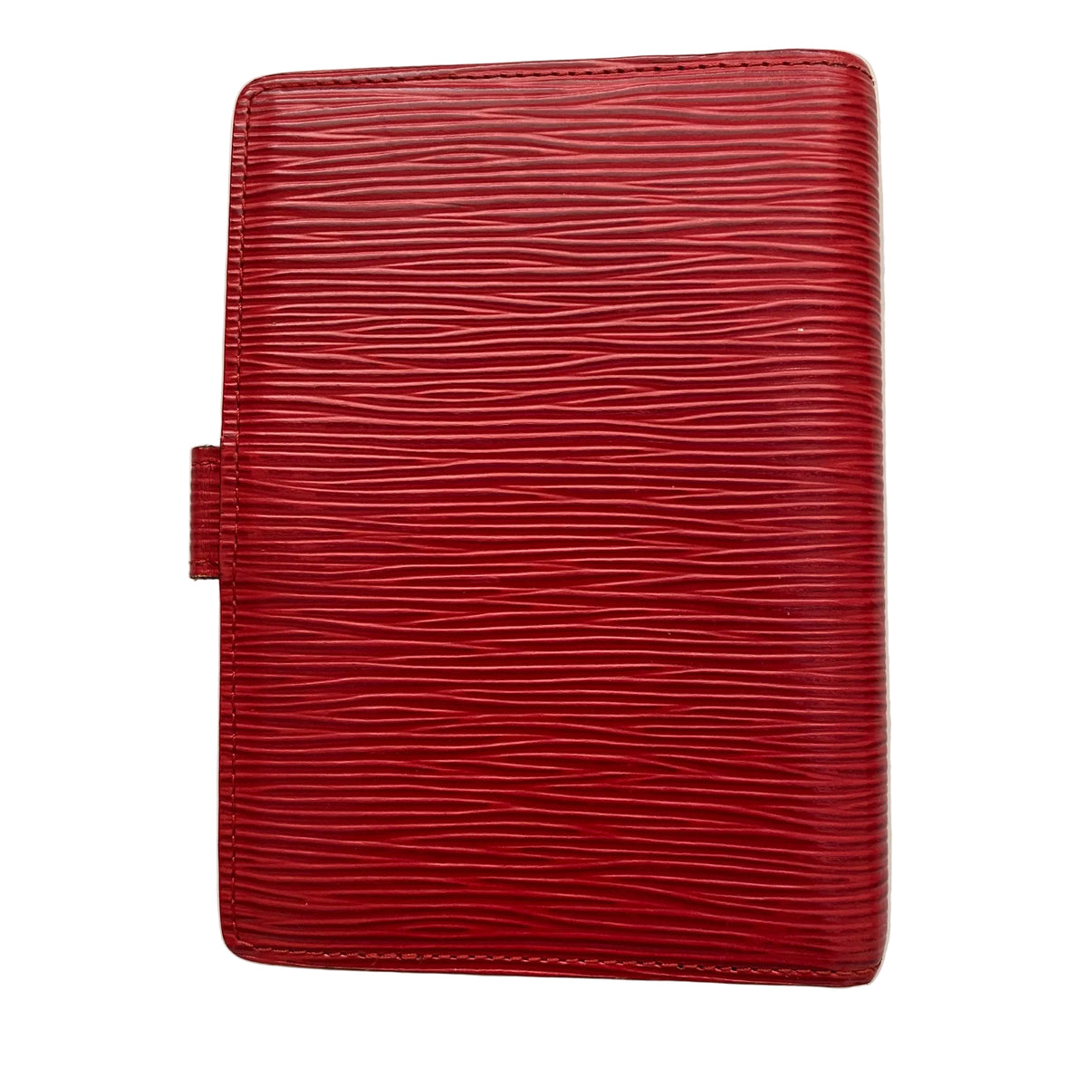 Louis Vuitton red Epi leather agenda CA1906 Authentic with COA 5.6x4.2