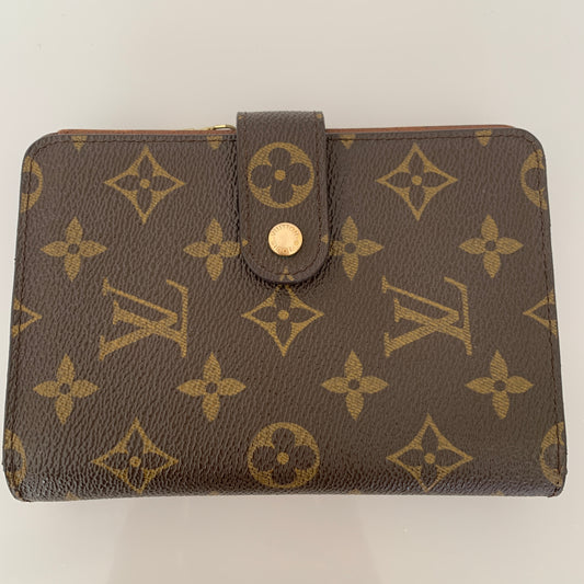 Louis Vuitton monogram wallet unisex Authentic with COA SP0032