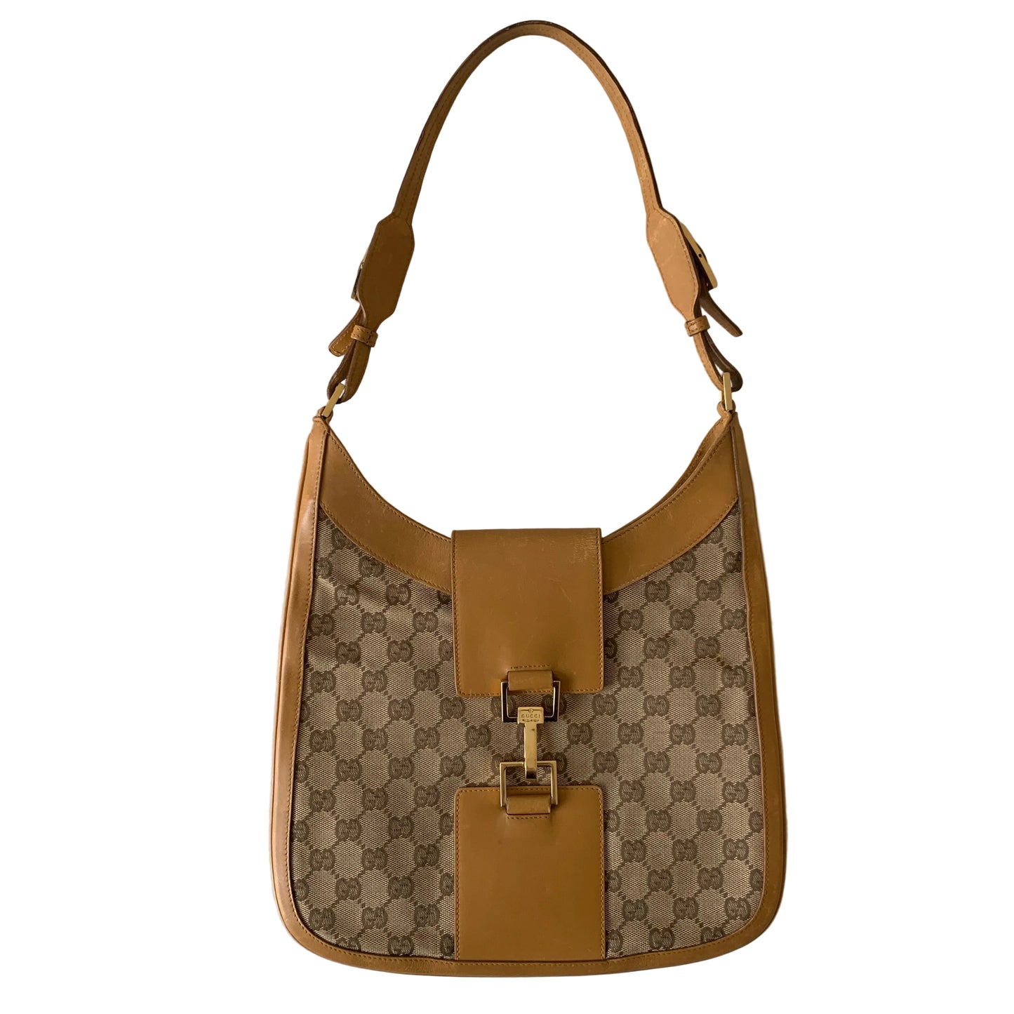 Gucci monogram shoulder bag authentic with COA box dust