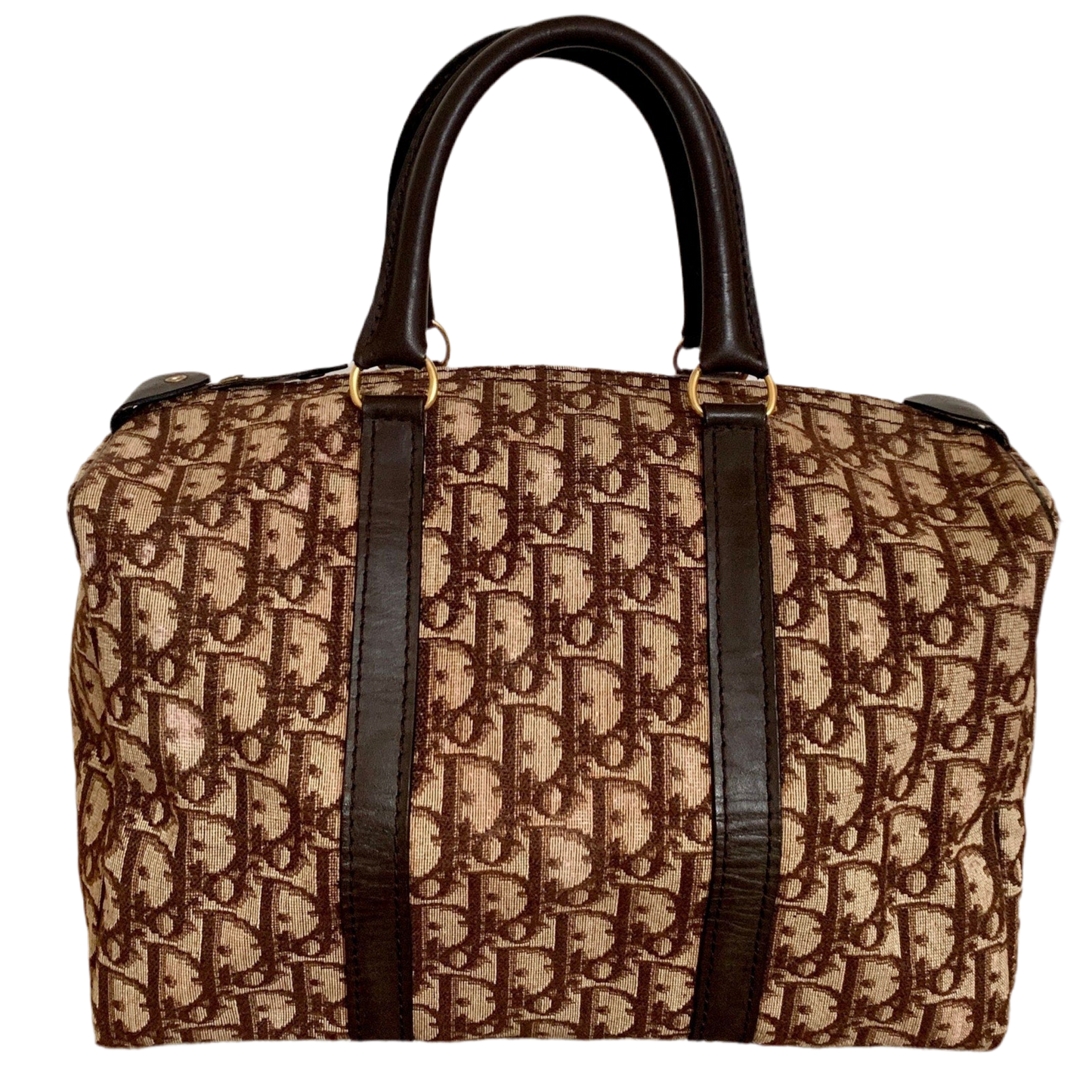 D1008 Christian Dior trotter bowling bag