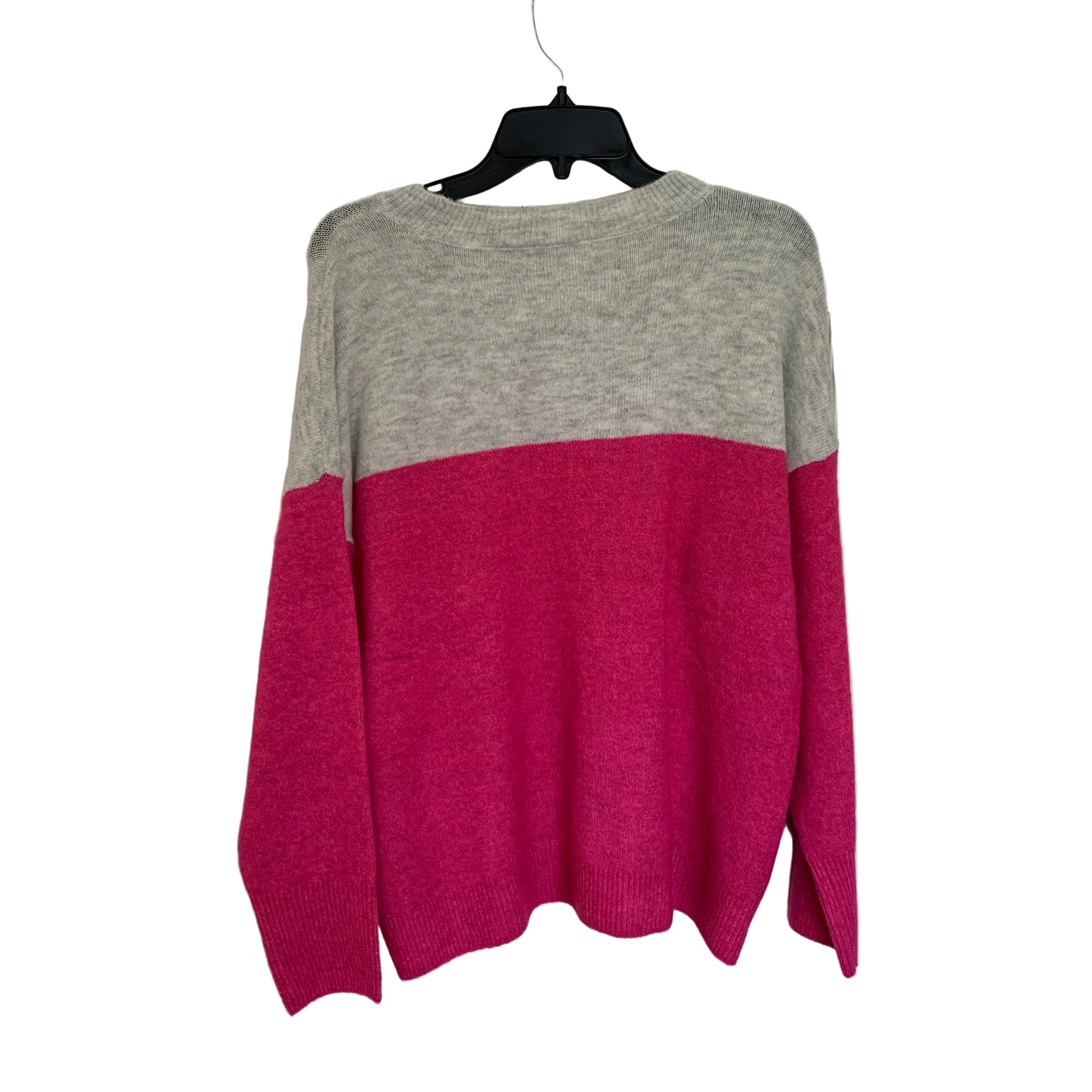 Vince Camuto womens NWTGrey/pink sweater size medium