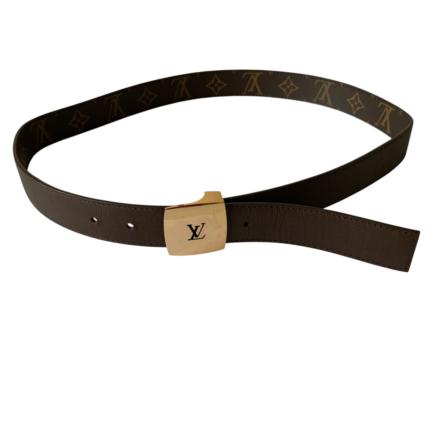 Louis Vuitton reversible unisex belt authentic W/ COA 90cm 36 inch
