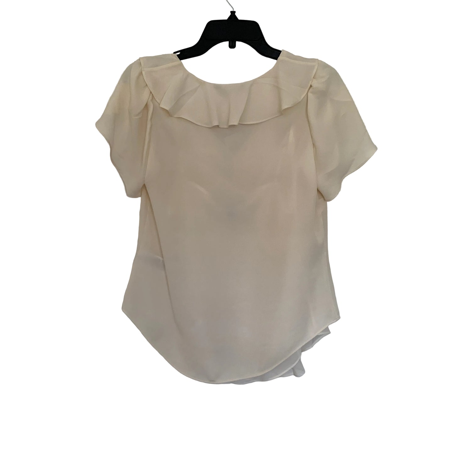Lauren Ralph Lauren Women’s NWT cream short sleeve blouse size small
