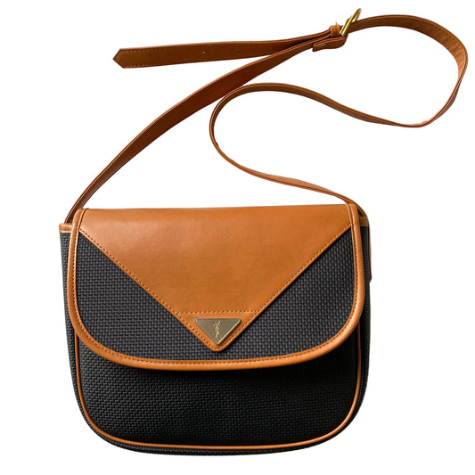 Yves Saint Laurent vintage crossbody bag Authentic with COA 11.2x9x2.7