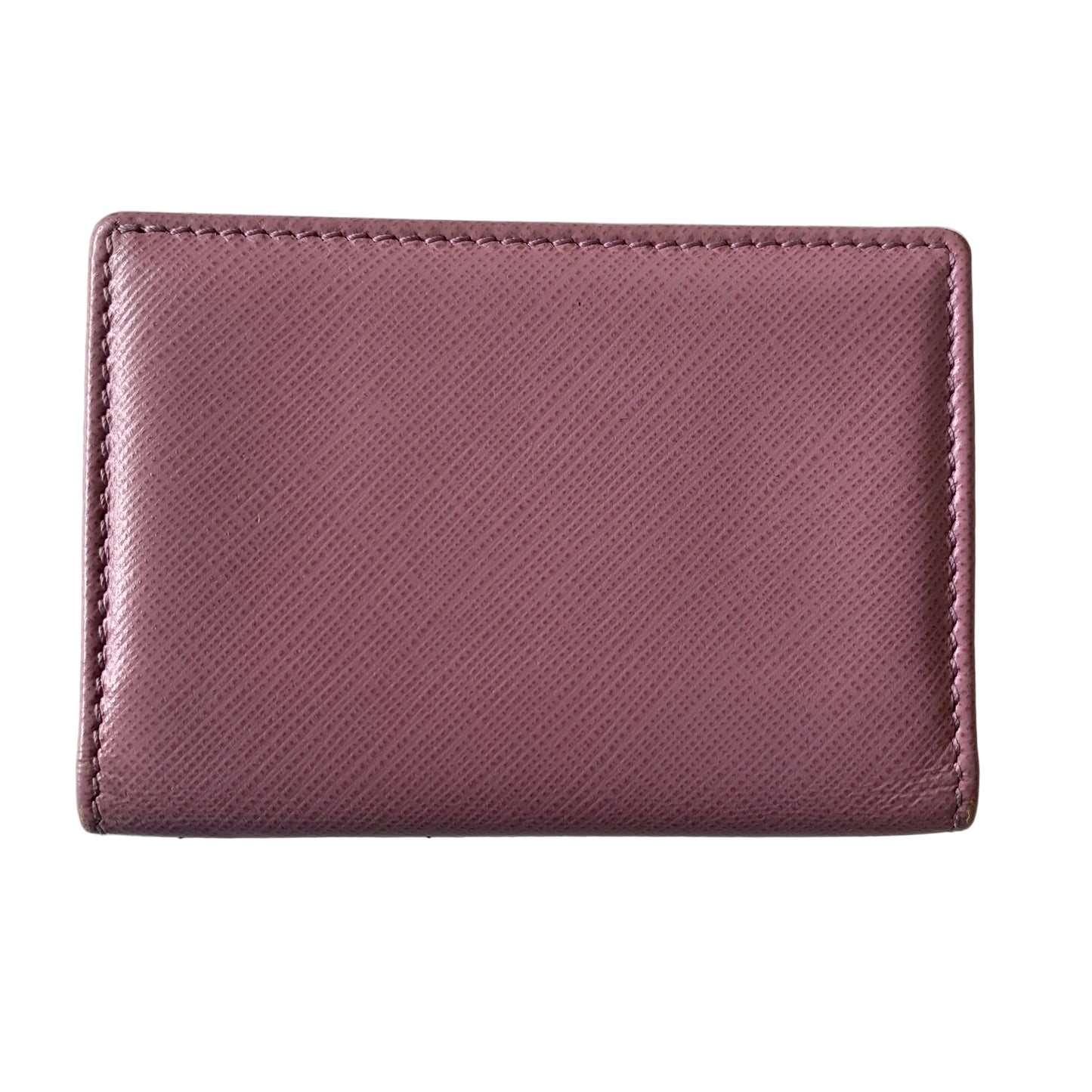 Ferragamo saffiano leather card holder wallet Authentic with COA