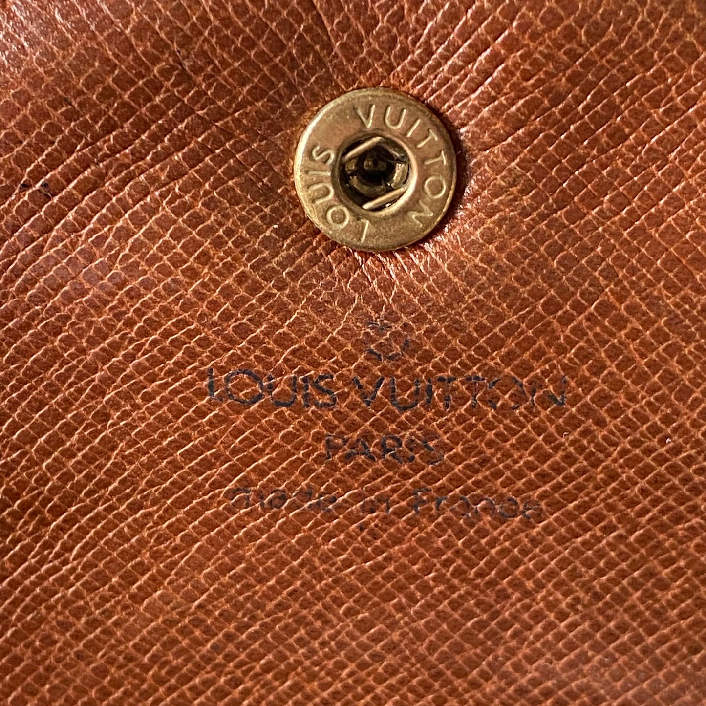 Louis Vuitton monogram coin pouch Authentic with COA