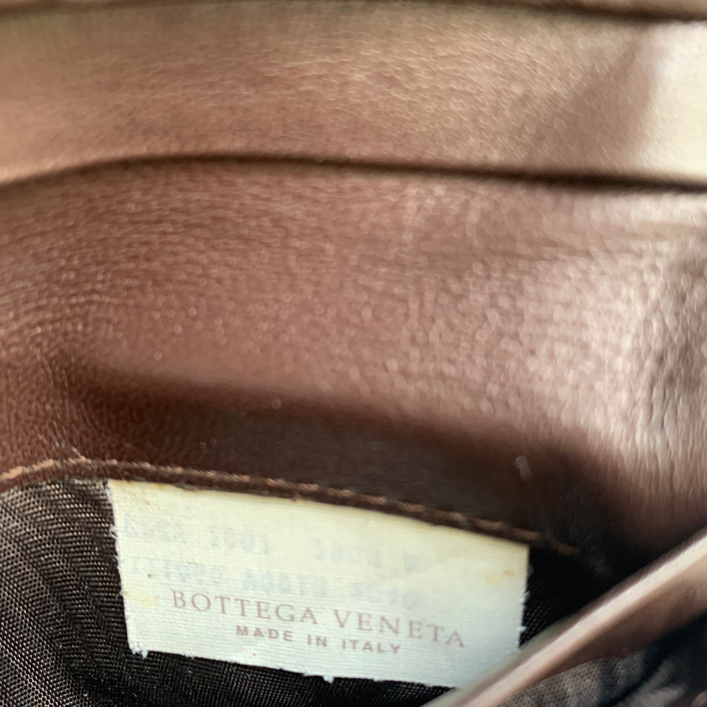 Bottega Veneta women’s wallet brown leather authentic with COA