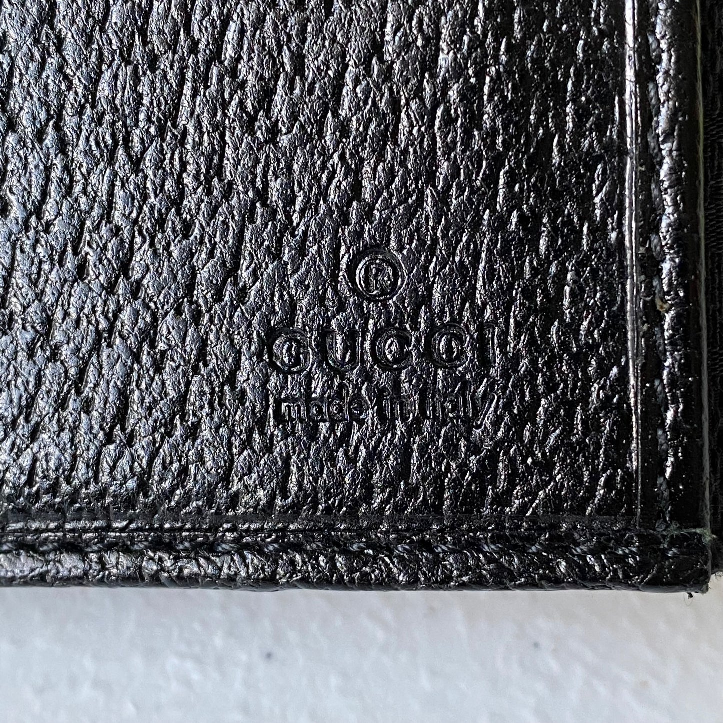 Gucci monogram black long wallet Authentic with COA