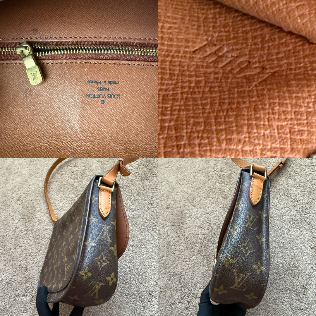 Louis Vuitton monogram Saint Cloud crossbody bag authentic with COA