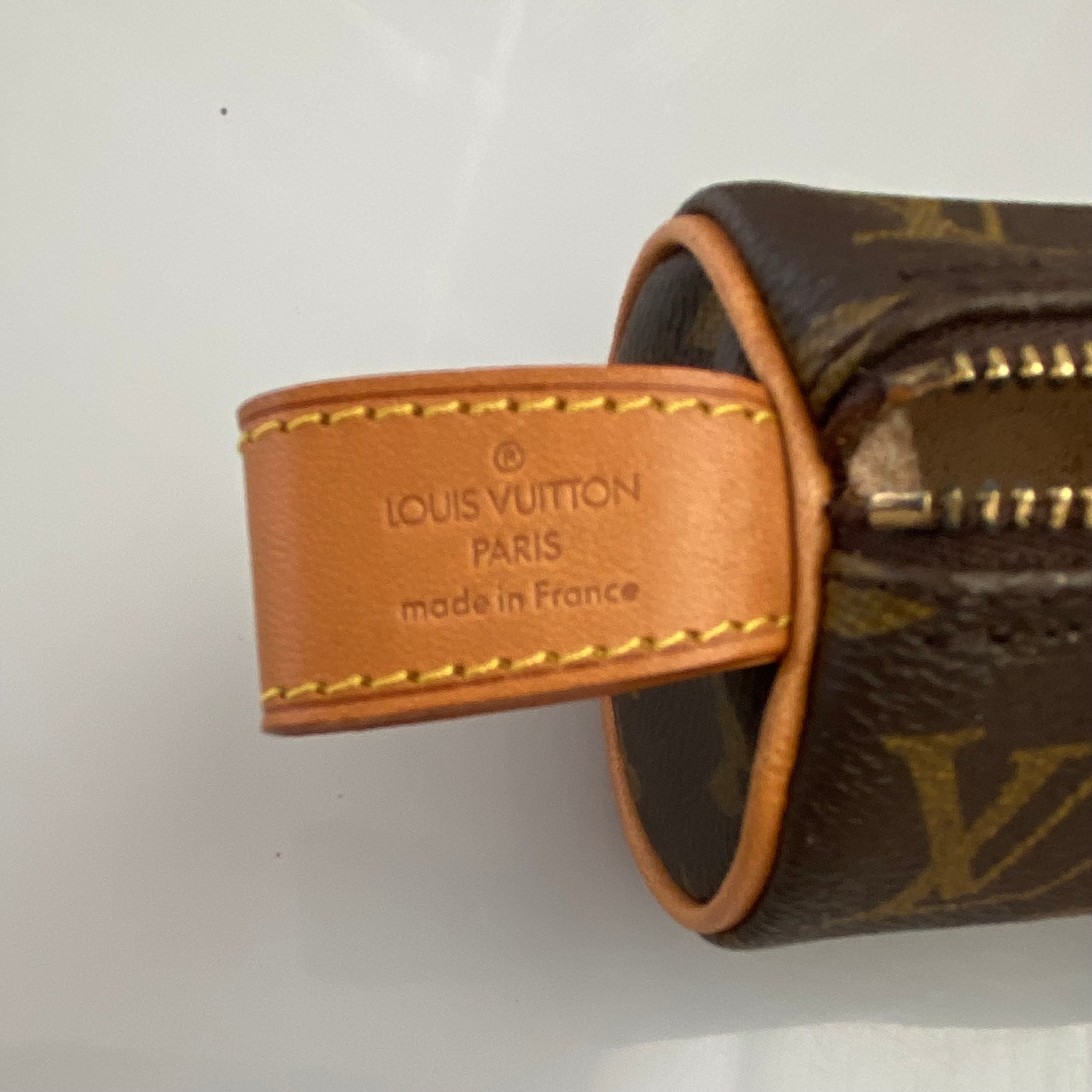 Louis Vuitton monogram mini pouch TH0977 Authentic with COA 7.8x2.7