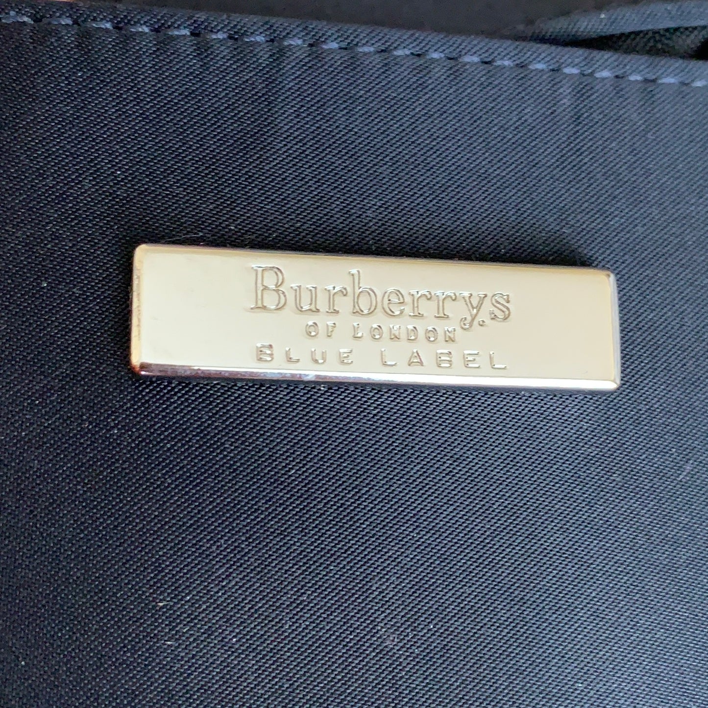 Burberry check shoulder bag authentic with COA
