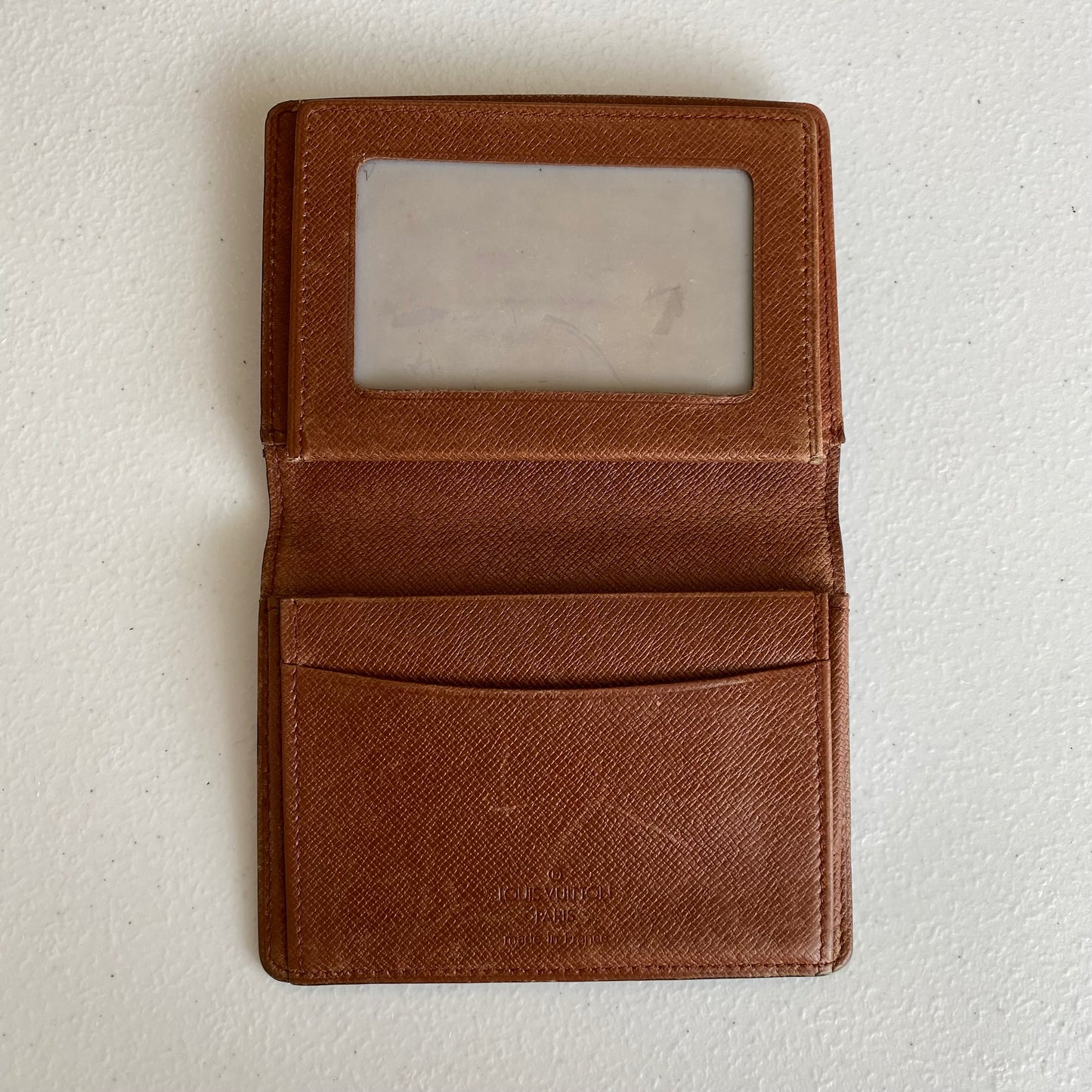 Louis Vuitton monogram card holder an1911 authentic with coa