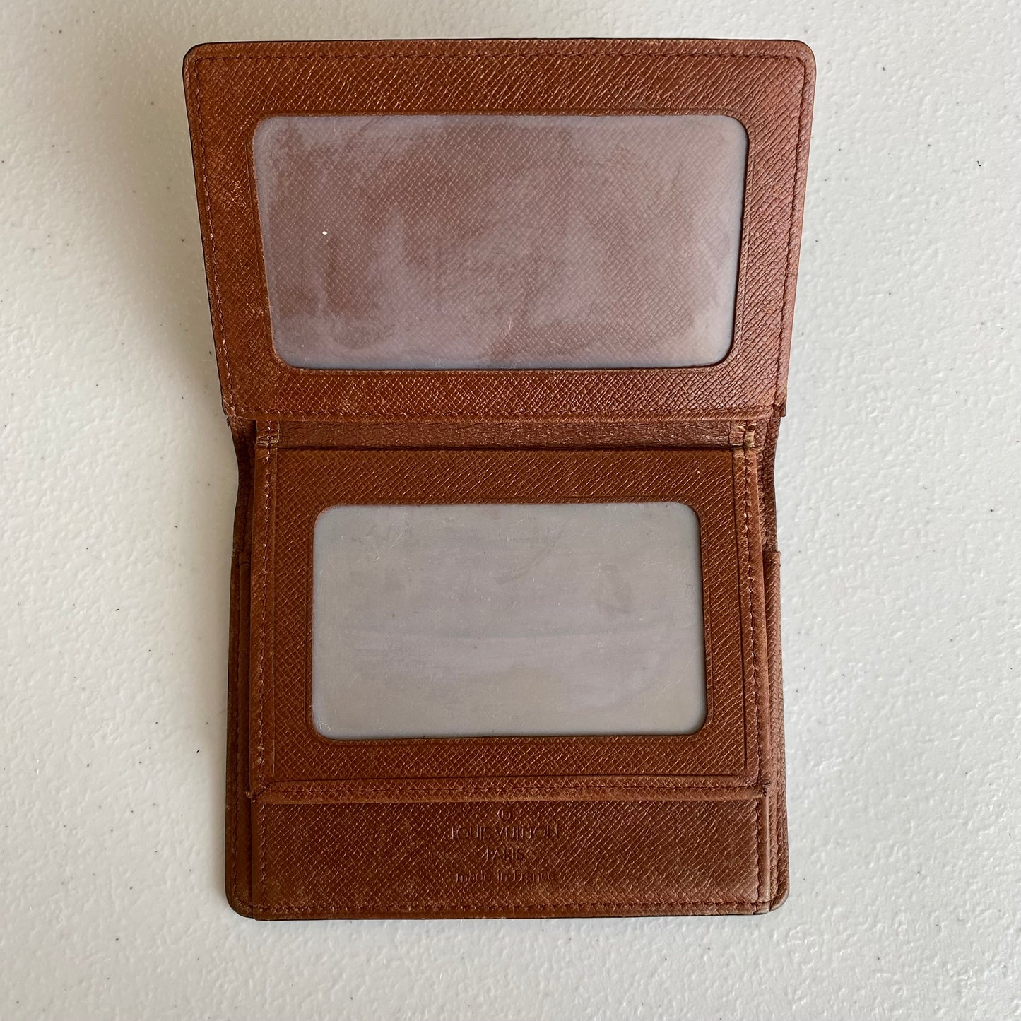 Louis Vuitton monogram card holder an1911 authentic with coa
