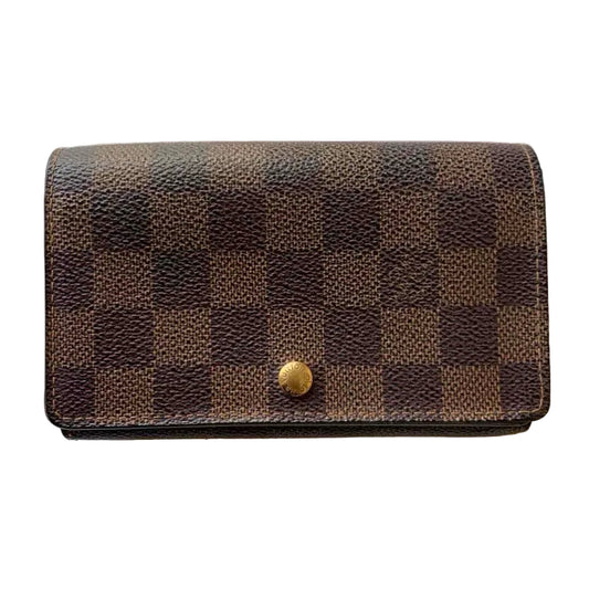 Louis Vuitton damier ebene wallet CA0031 Authentic with COA 5.6x3.6