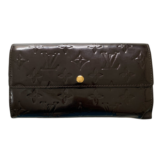 Louis Vuitton vernis long wallet TH0048 Authentic with COA