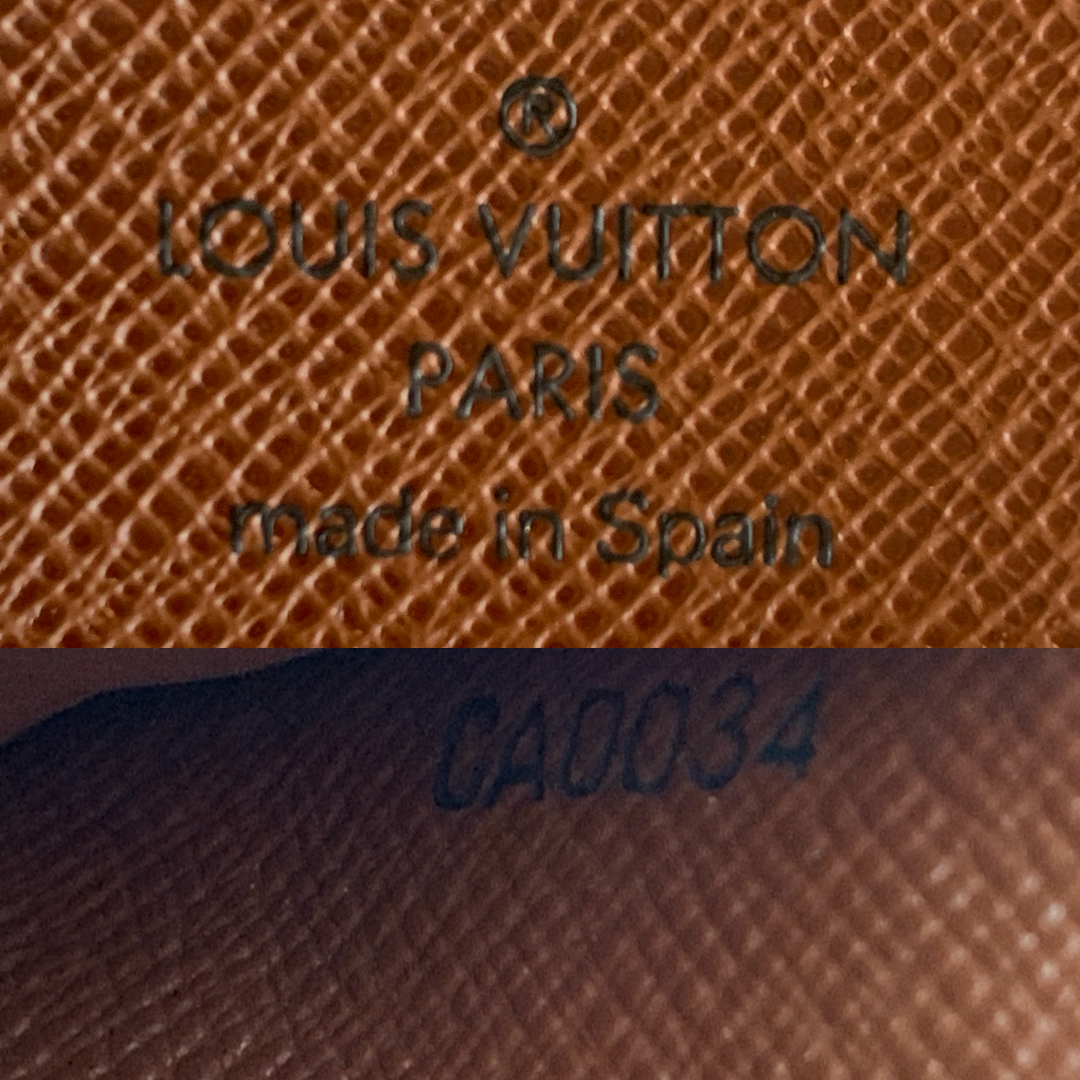 Louis Vuitton monogram compact Wallet CA0034 Authentic with COA box