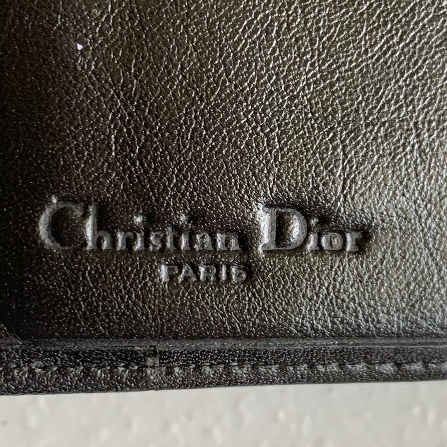Dior vintage honeycombing  wallet authentic with COA