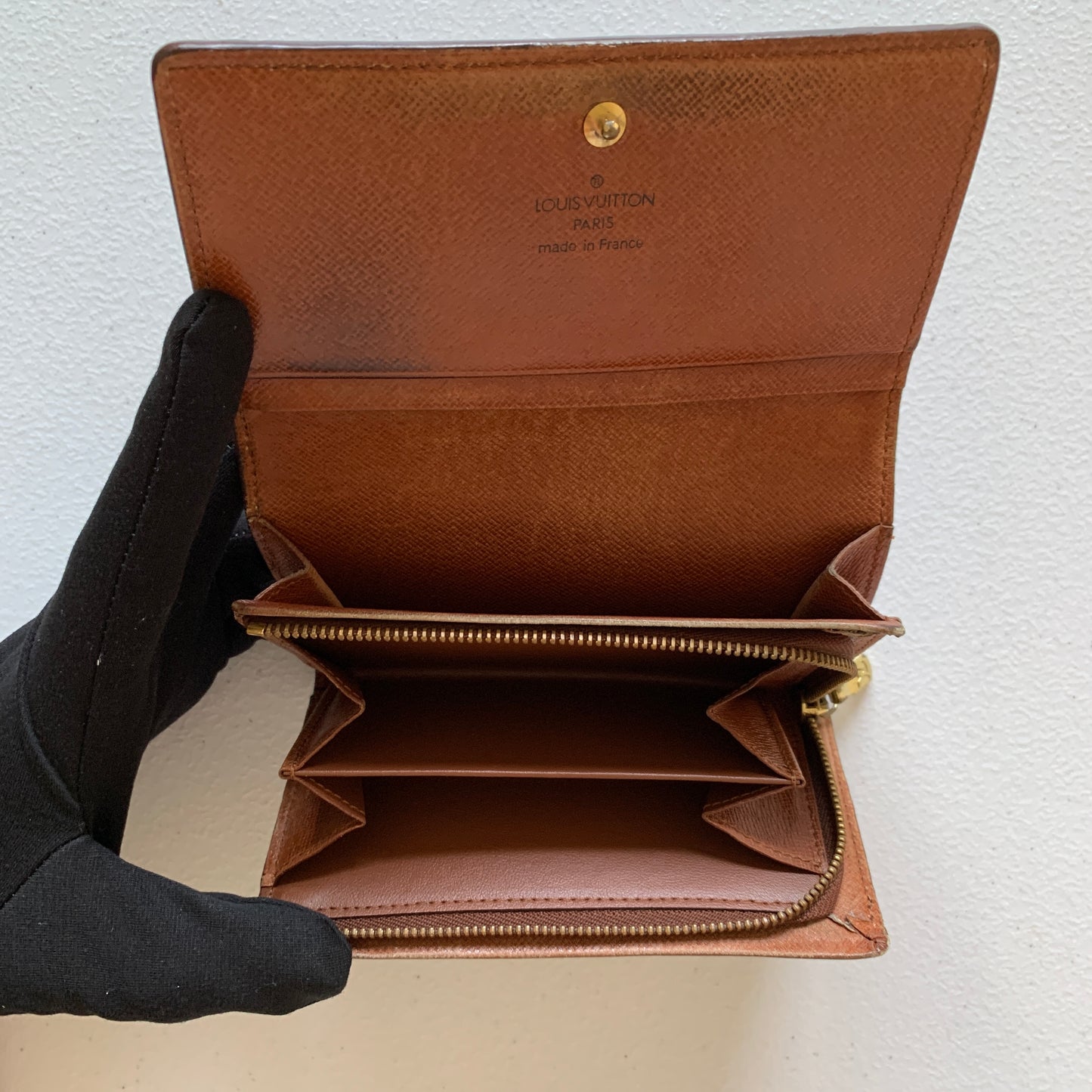 Louis Vuitton monogram wallet MI0994 authentic with COA