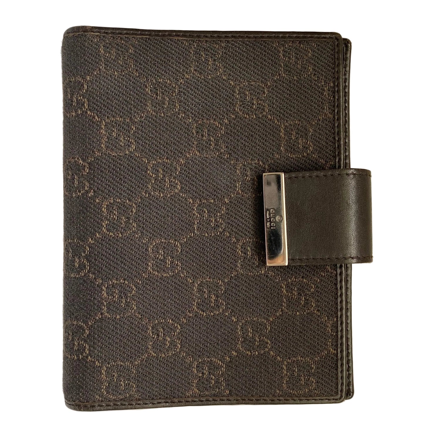 Gucci monogram unisex agenda authentic with coa 5.5x4.2