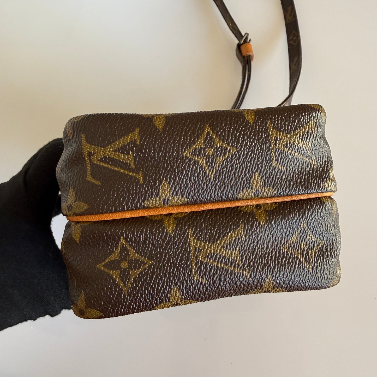 Louis Vuitton monogram Amazon crossbody bag Mini unisex authentic with COA 872