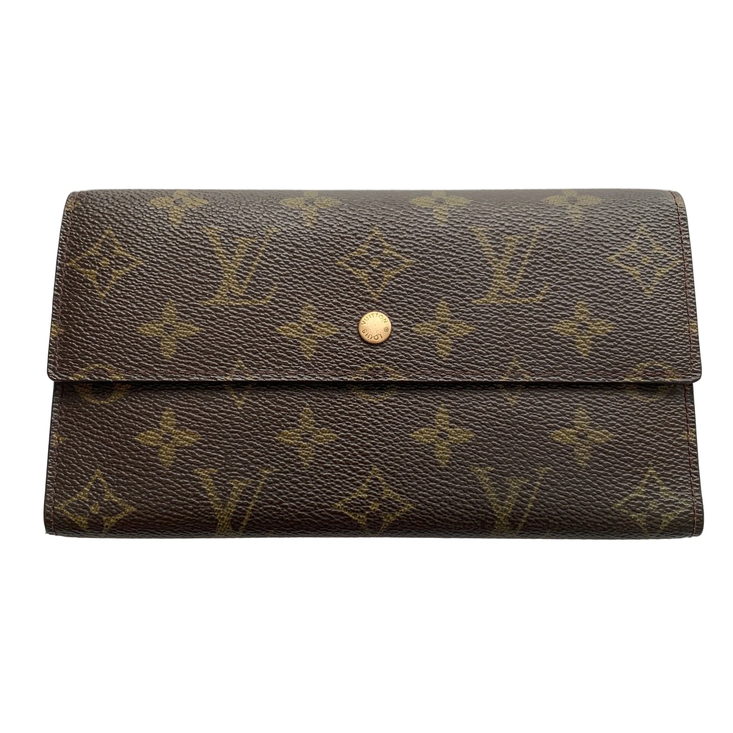 Louis Vuitton monogram women’s sarah long wallet TH1928 authentic with COA