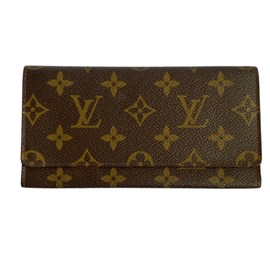 Louis Vuitton monogram long wallet mi9008 authentic with coa