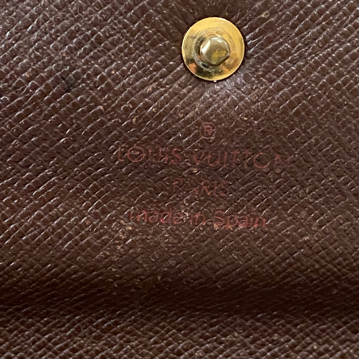 Louis Vuitton damier long wallet CA0055 Authentic with COA 7.4x4.2