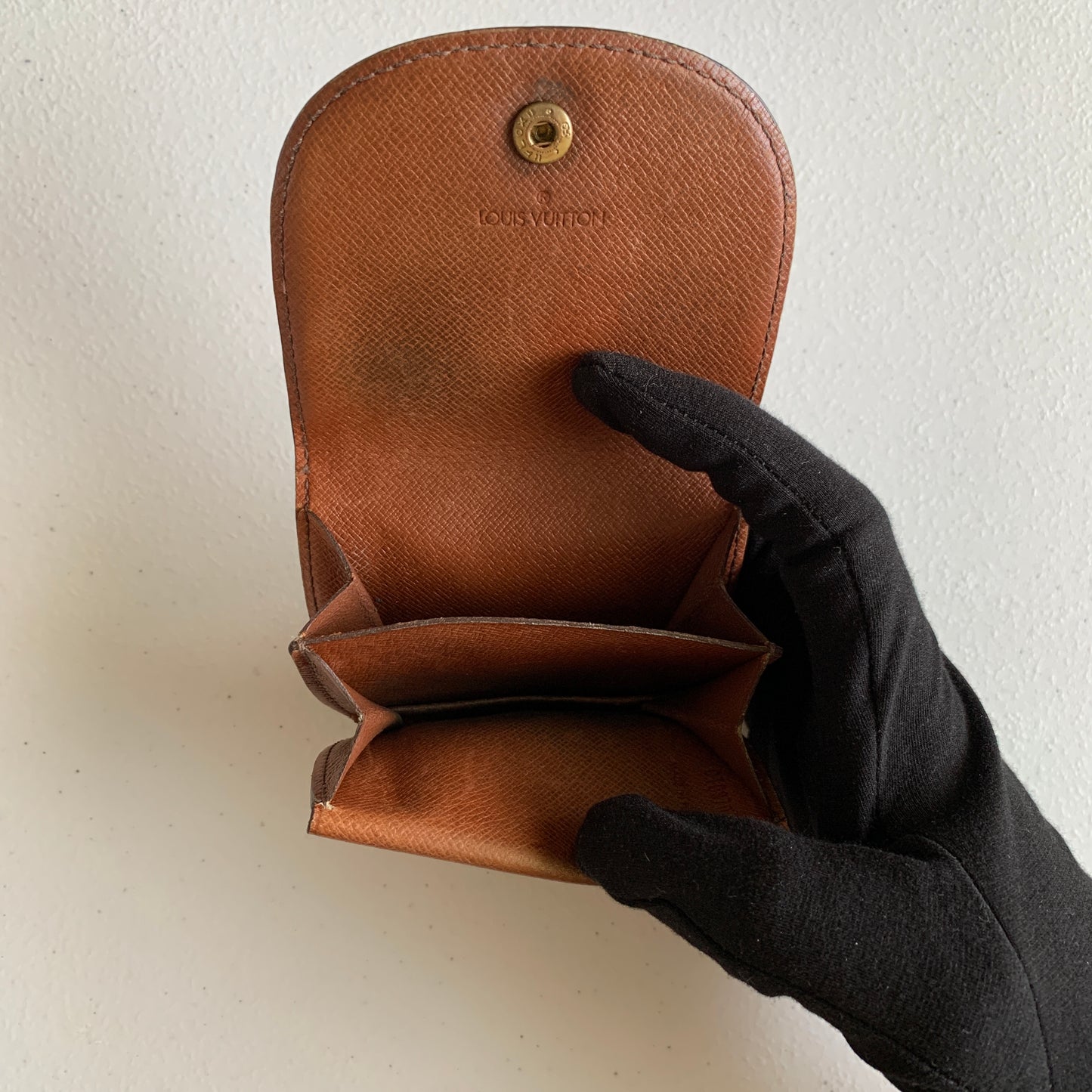 Louis Vuitton monogram coin pouch Ct0970 authentic with COA