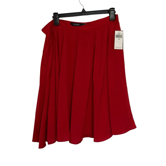 Lauren Ralph Lauren Women’s NWT bright red skirt size 10