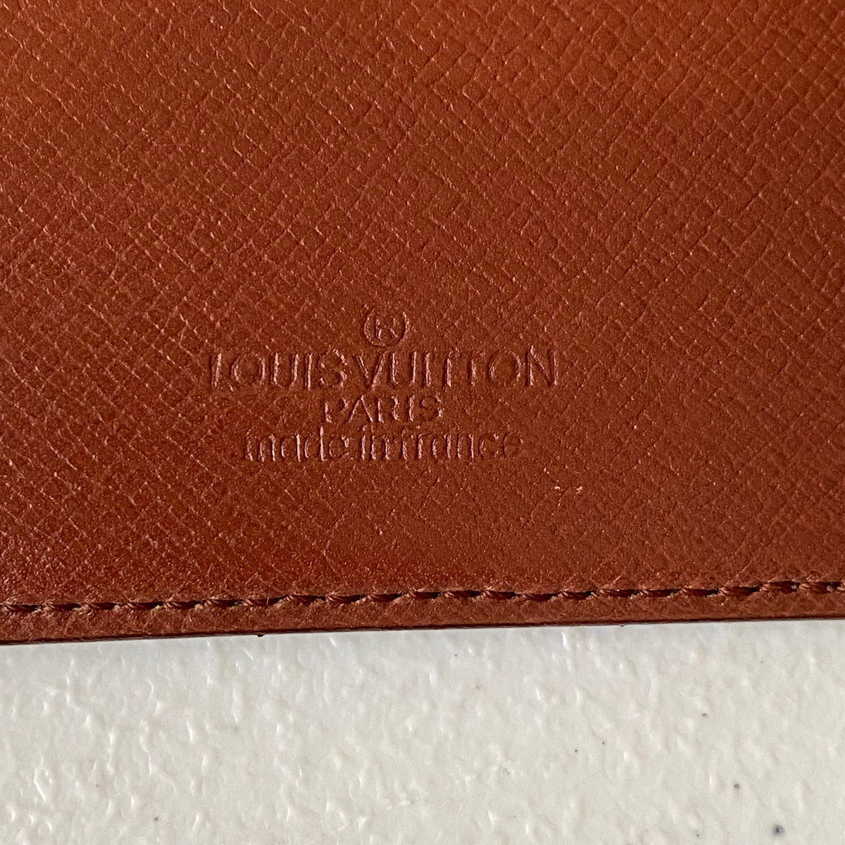 Louis Vuitton monogram men’s bifold wallet 882 Authenyic with COA 4.3x3.4