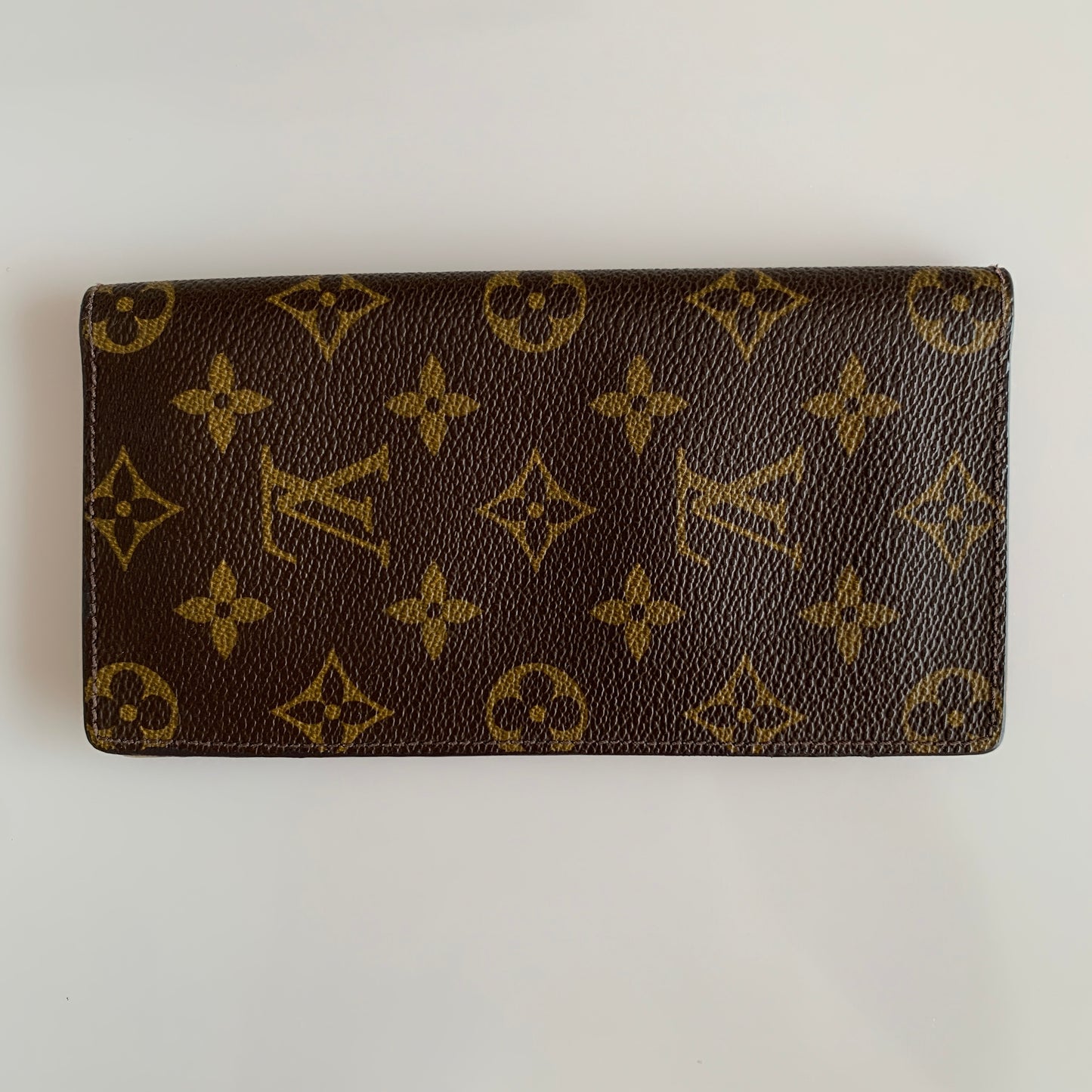 Louis Vuitton monogram long card holder wallet 8911CT authentic with COA