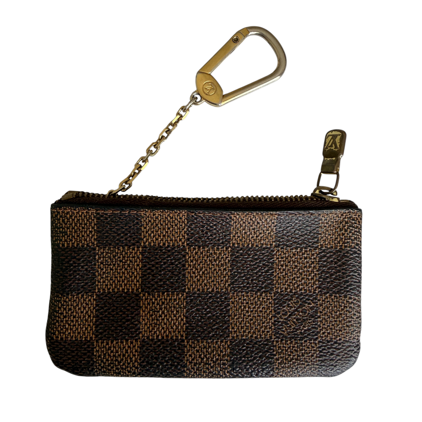 Louis Vuitton damier pochette cles coin key pouch authentic with COA 4.4x2.5