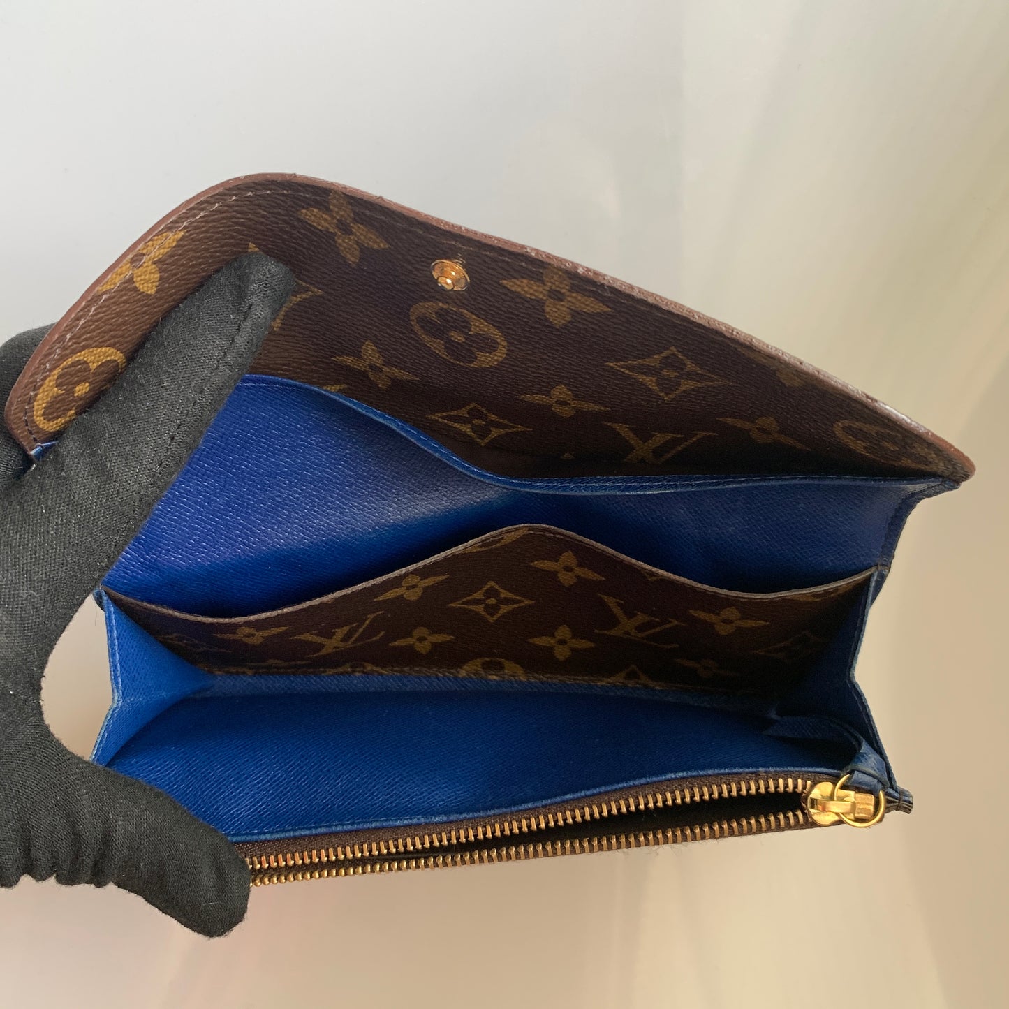 Louis Vuitton monogram Emily long wallet CA3181 Authentic with COA  7.4x4