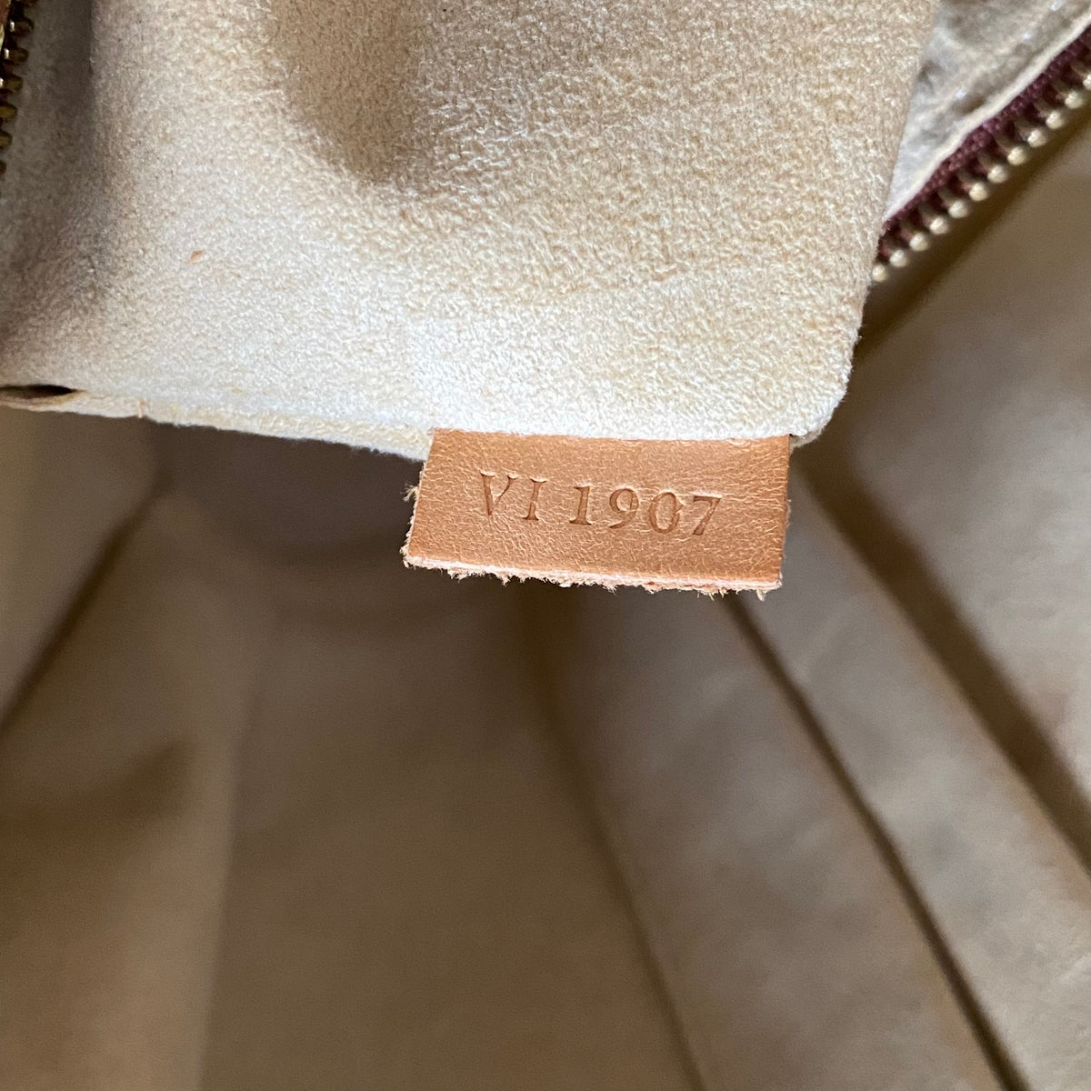Louis Vuitton monogram Babylon tote bag VI1907 Authentic with COA 16x12x4.6