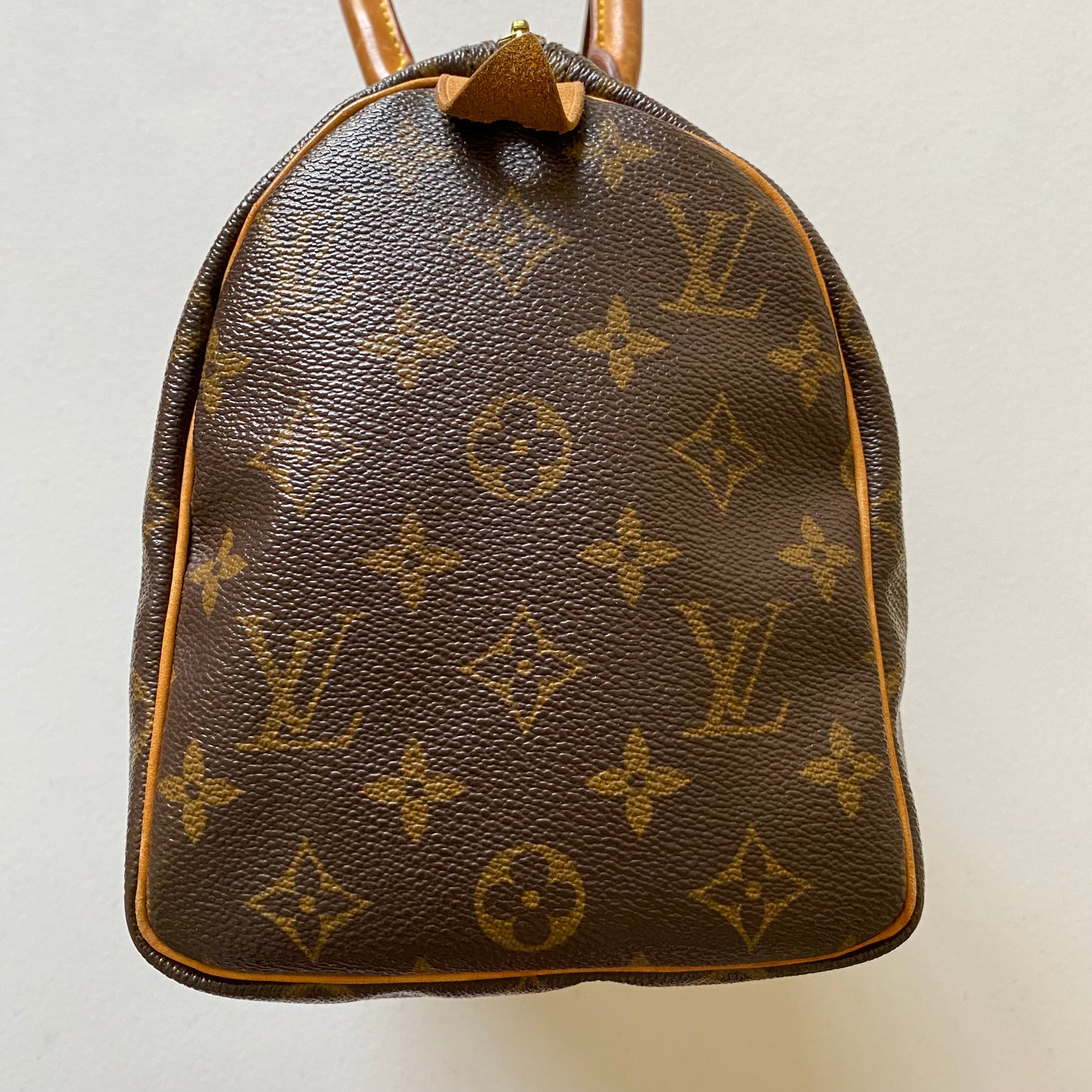 Louis Vuitton monogram speedy 25 handbag SP0013 Authentic with coa