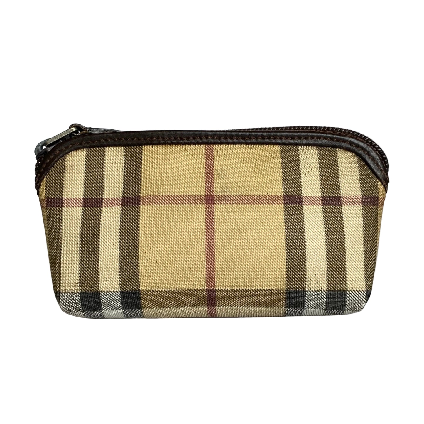 Burberry nuova check mini pouch Authentic with COA5.7x3.5x1