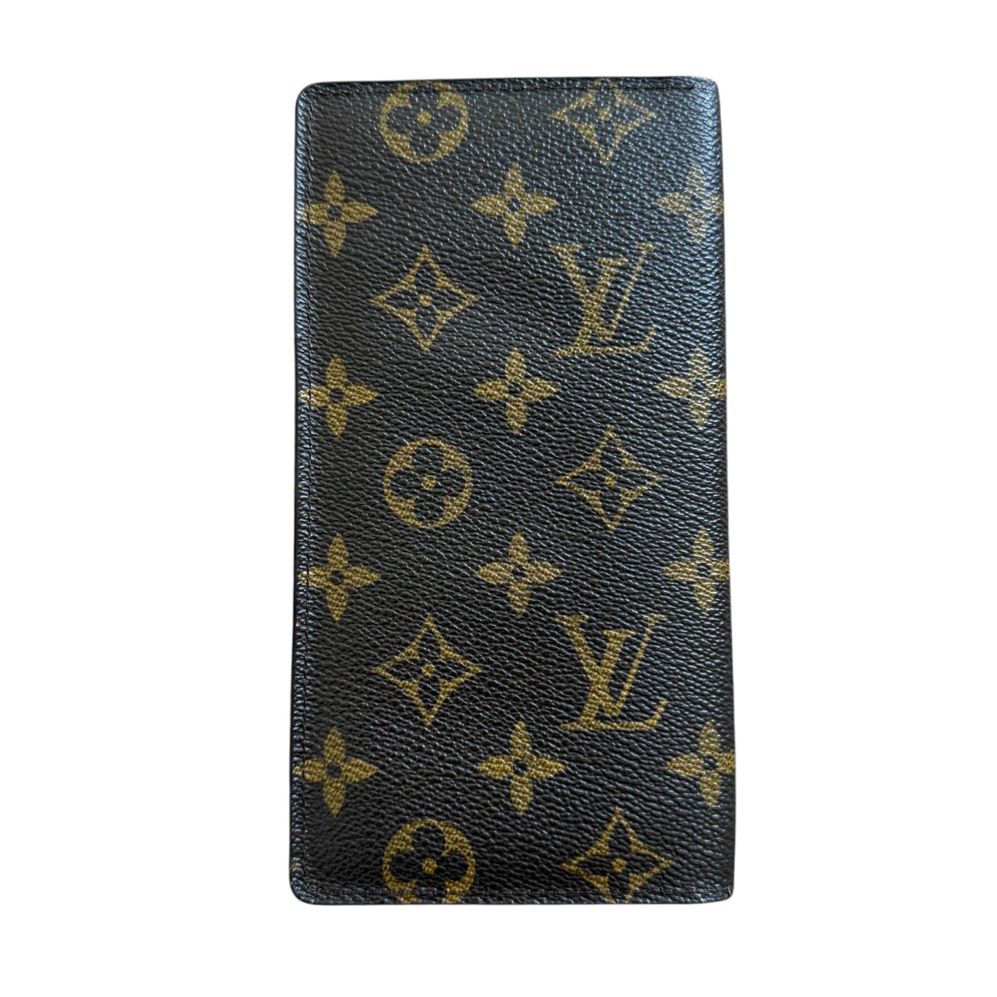 Louis Vuitton monogram long Brazza wallet unisex authentic with COA CT0968