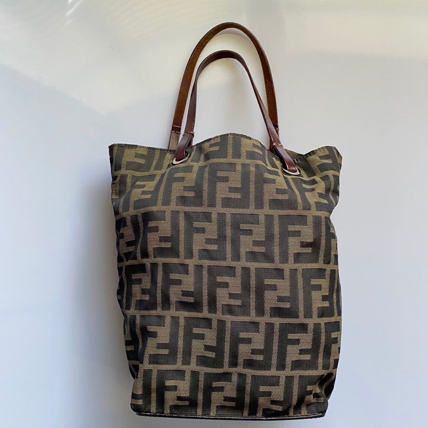 Fendi FF monogram tote bag authentic with coa