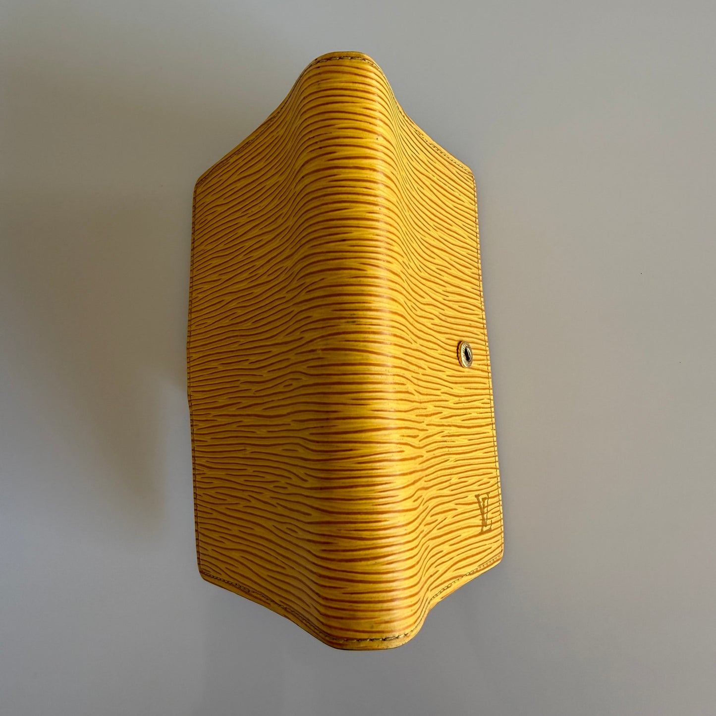 Louis Vuitton Epi leather yellow agenda planner unisex PM authentic with COA CA