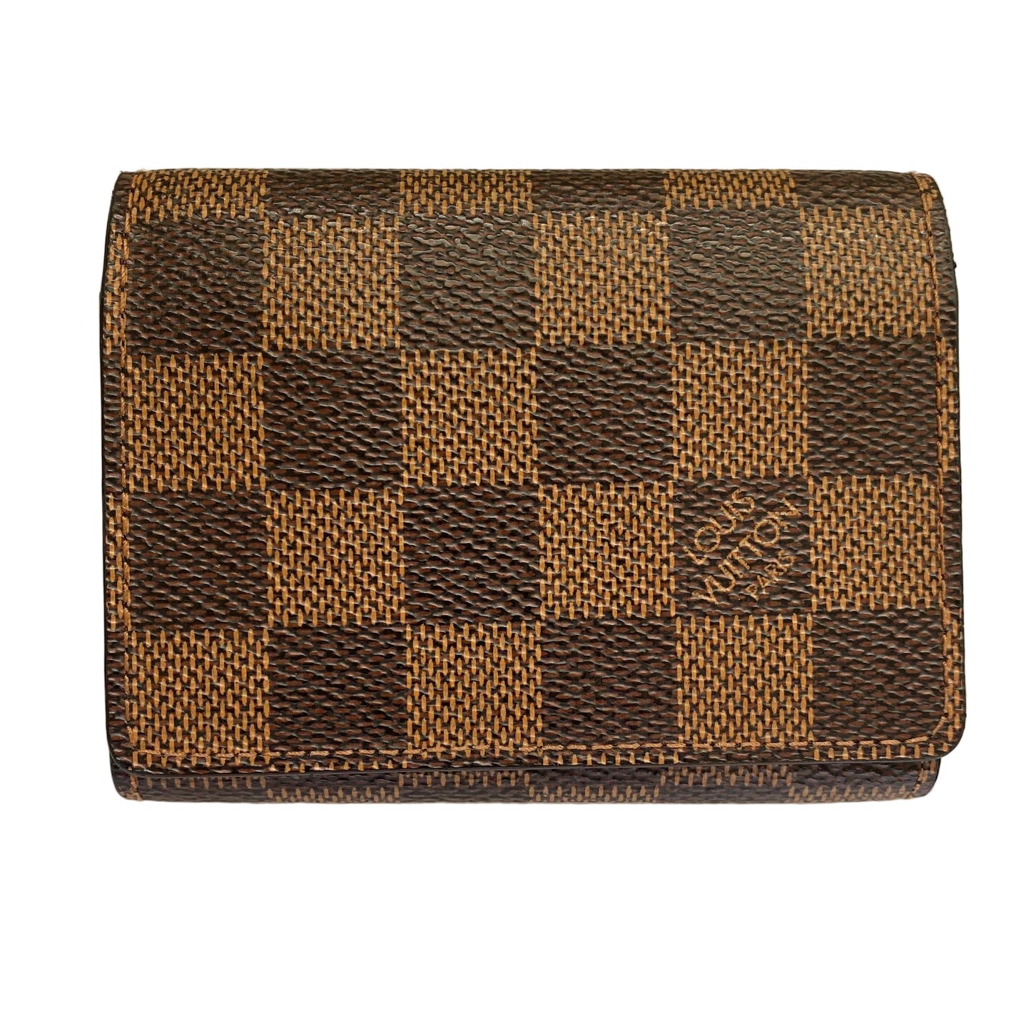 Louis Vuitton damier ebene cardholder CA0035 authentic with coa 4.2x3.2
