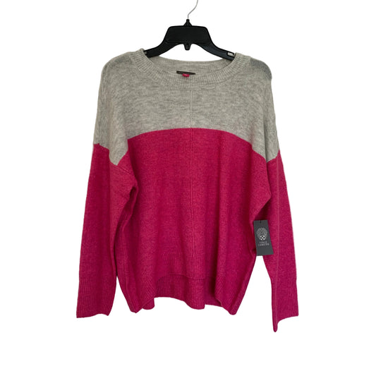 Vince Camuto womens NWTGrey/pink sweater size medium