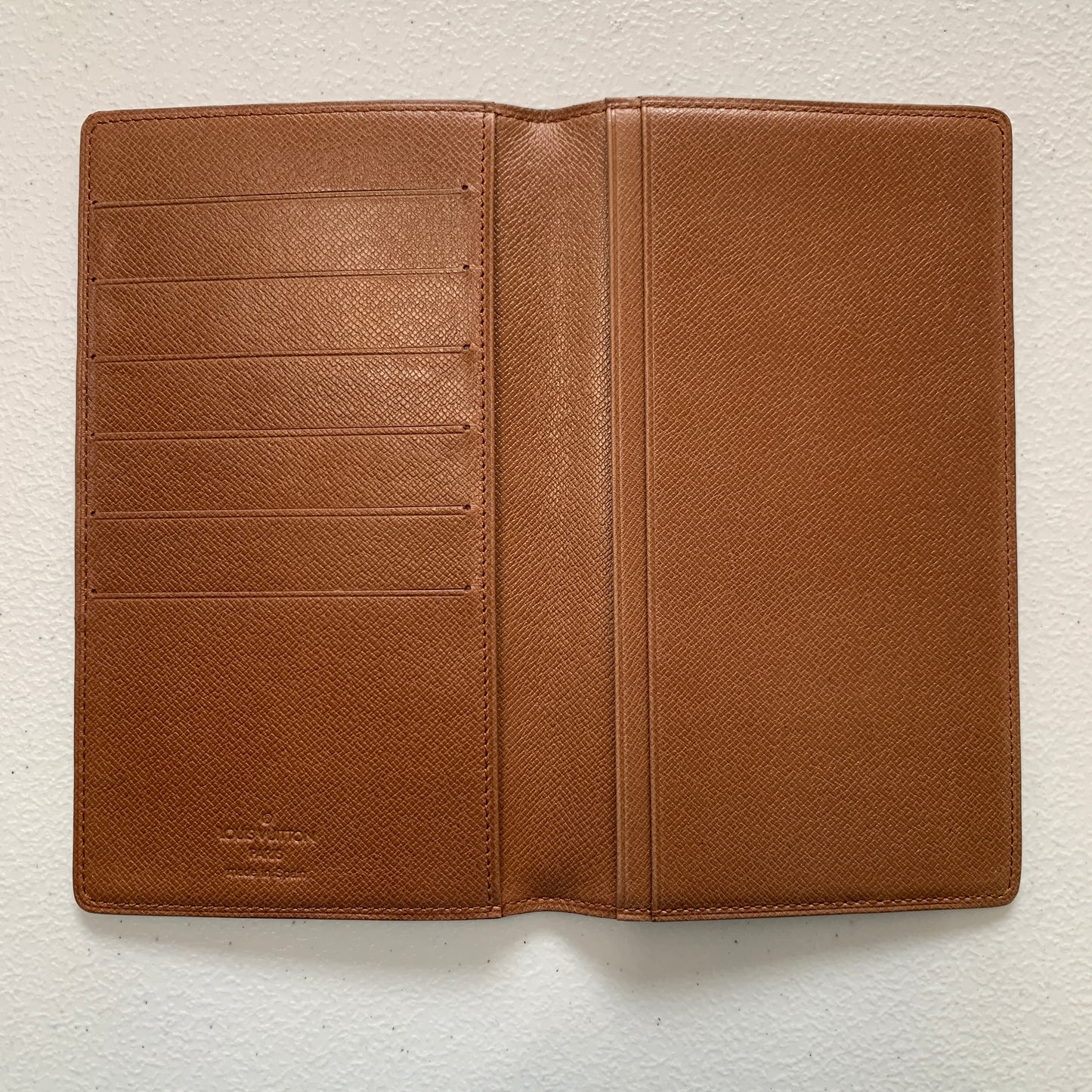 Louis Vuitton monogram long card holder wallet CA0991 Authentic with COA
