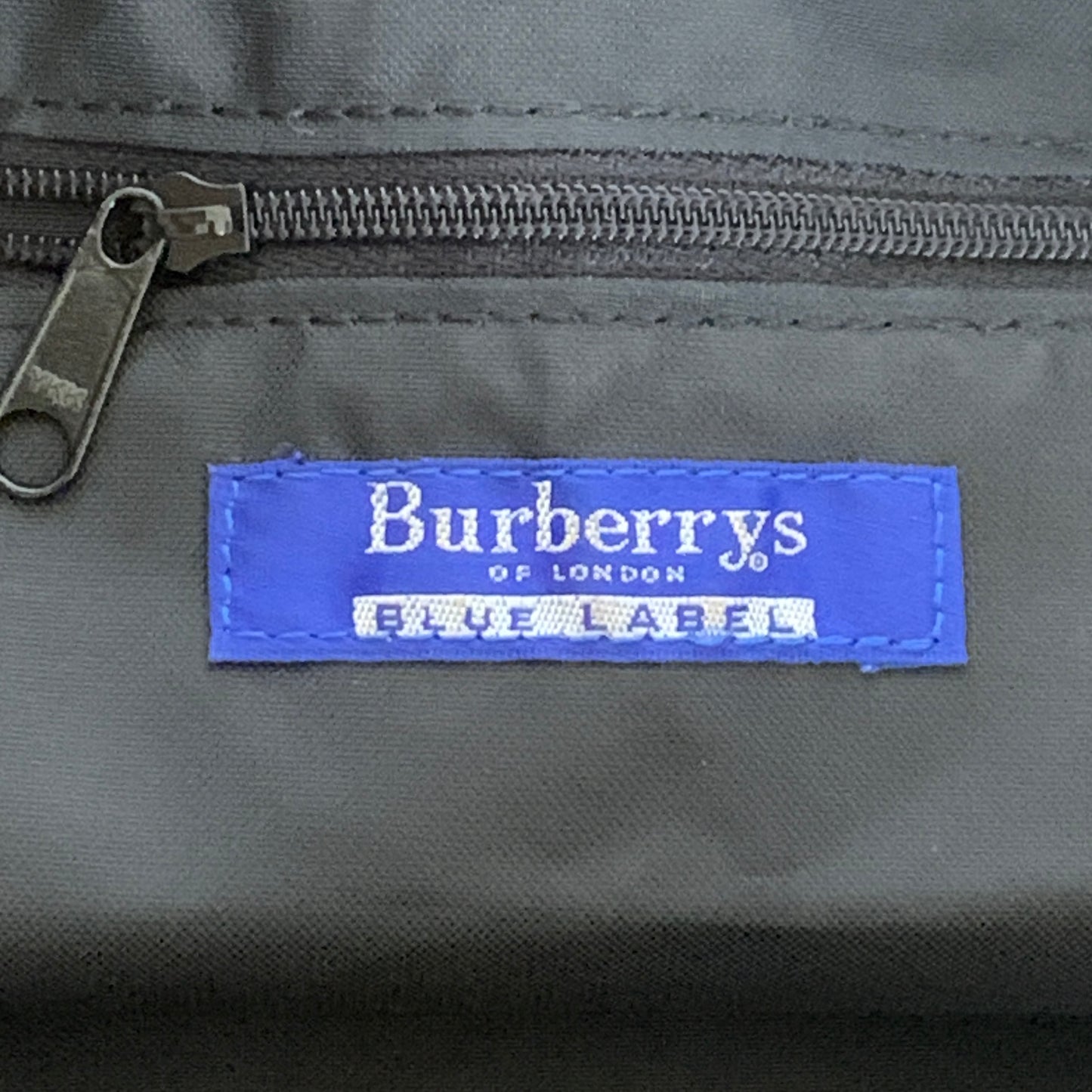 Burberry classic check black leather purse handbag authentic with COA