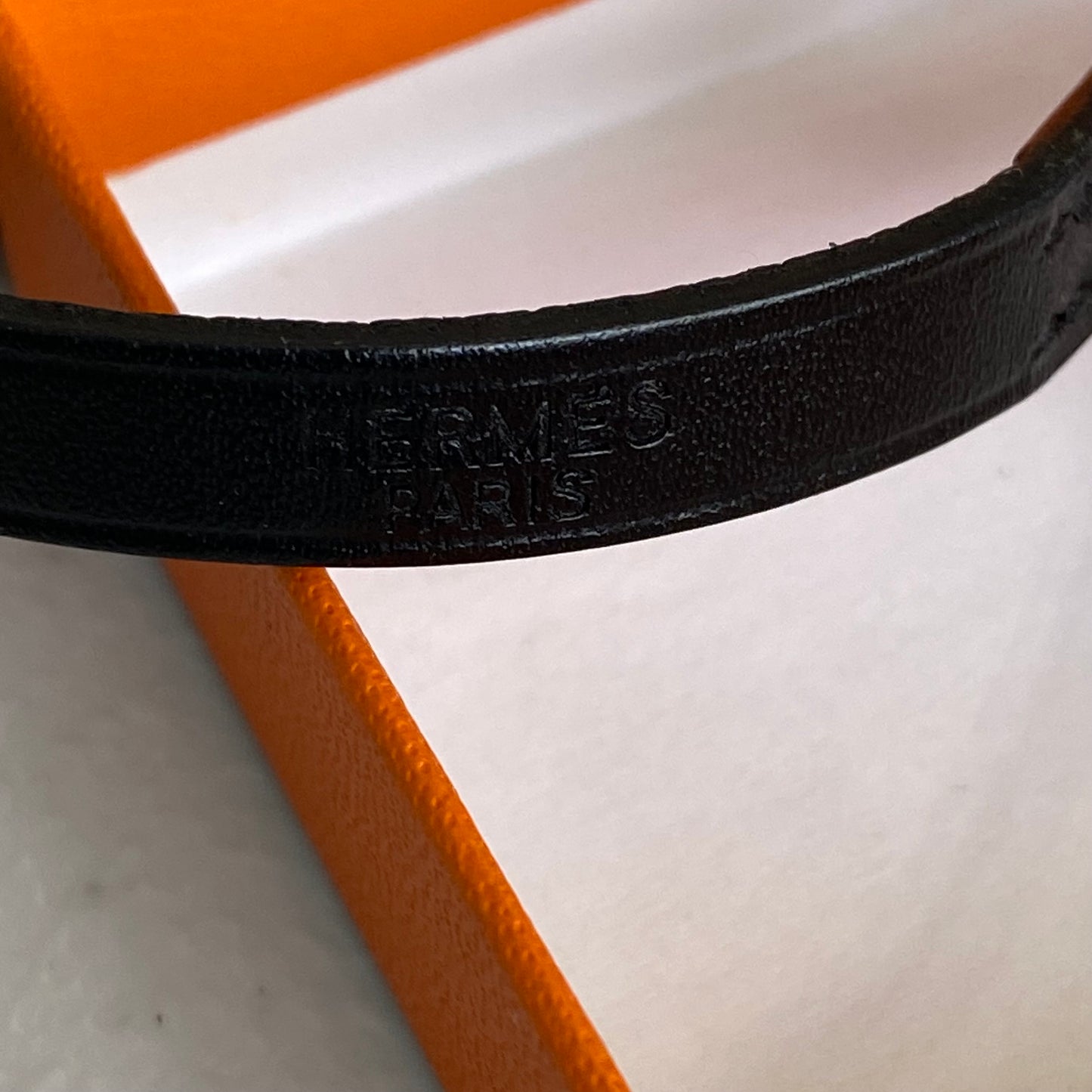 Hermes wrap bracelet Authentic with coa box