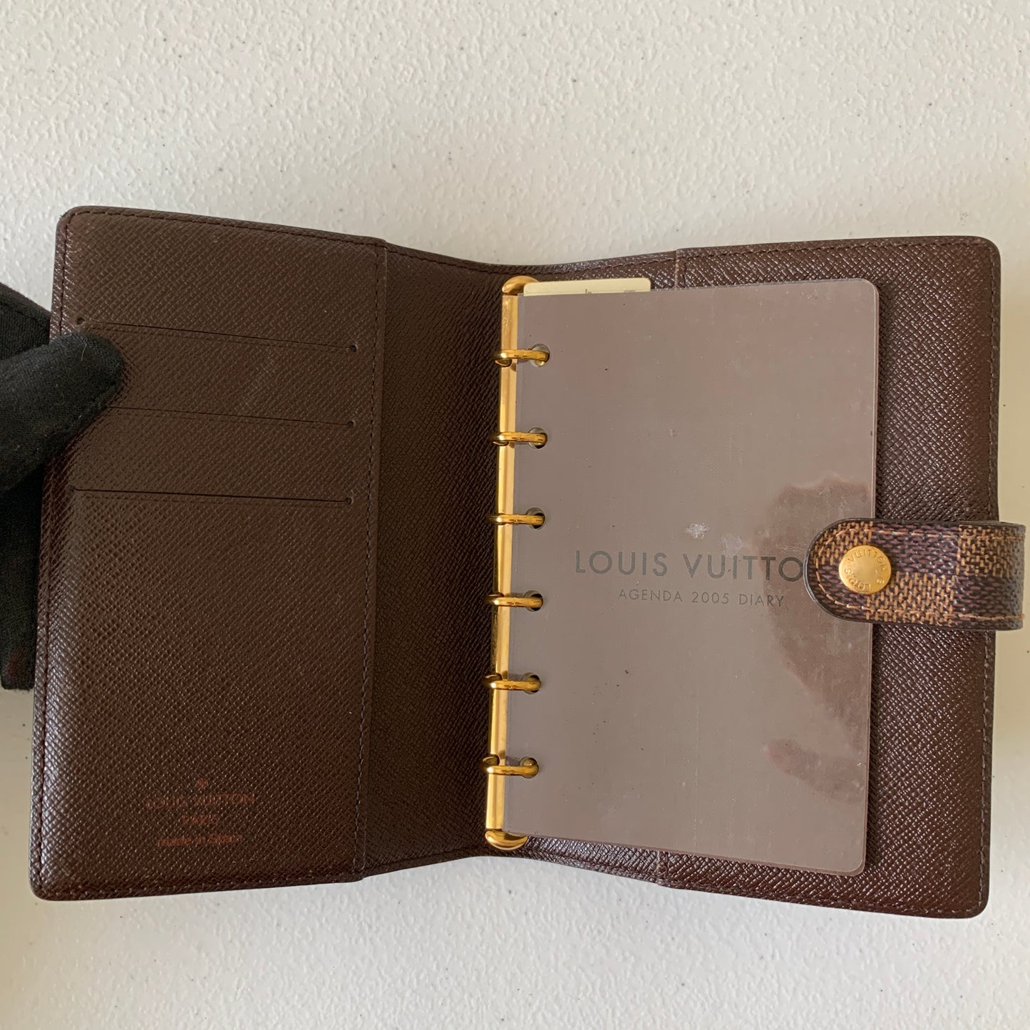 Louis Vuitton monogram agenda CA1000 authentic with COA 5.5x4 PM