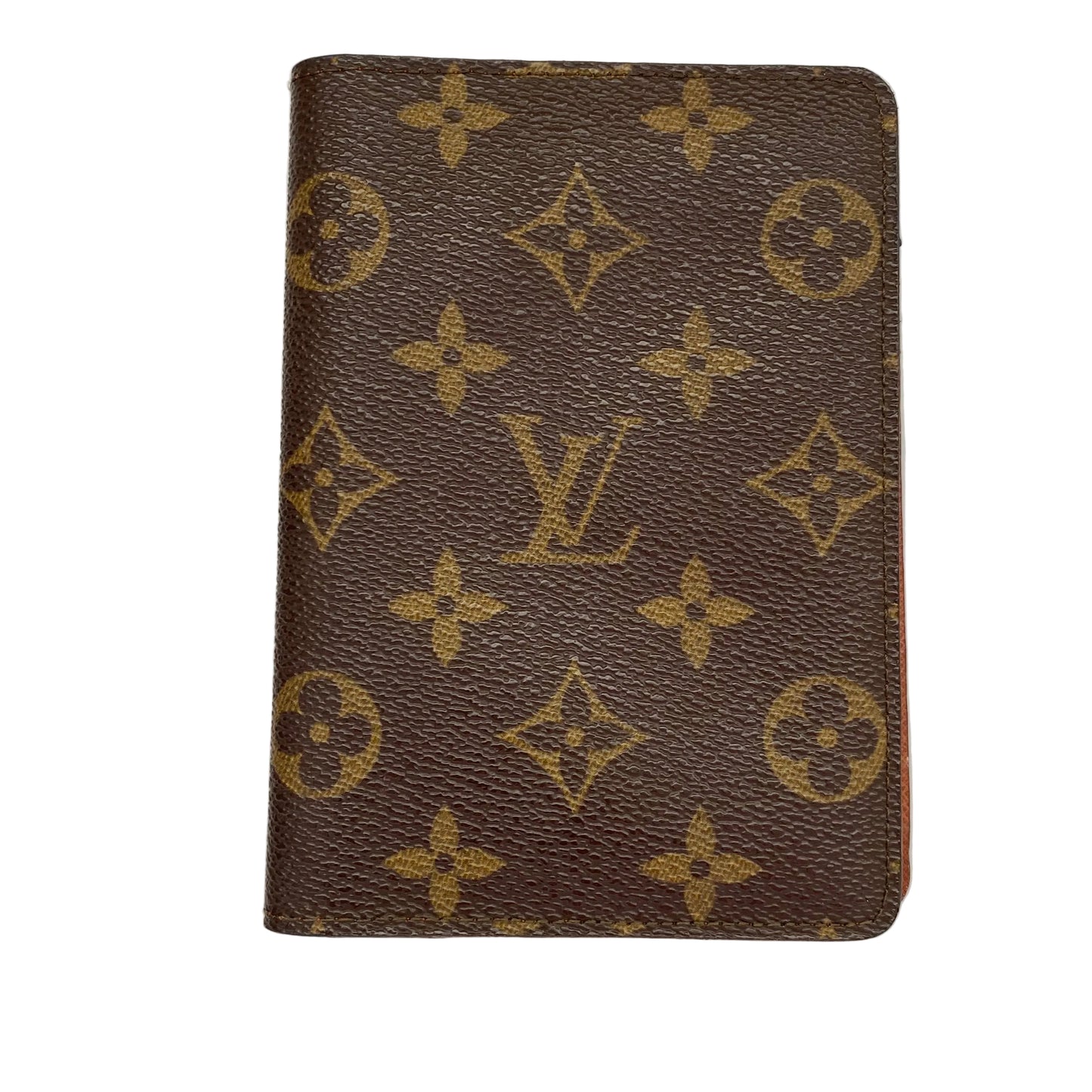 Louis Vuitton monogram photo passport holder Authentic with COA 5.5x4.2