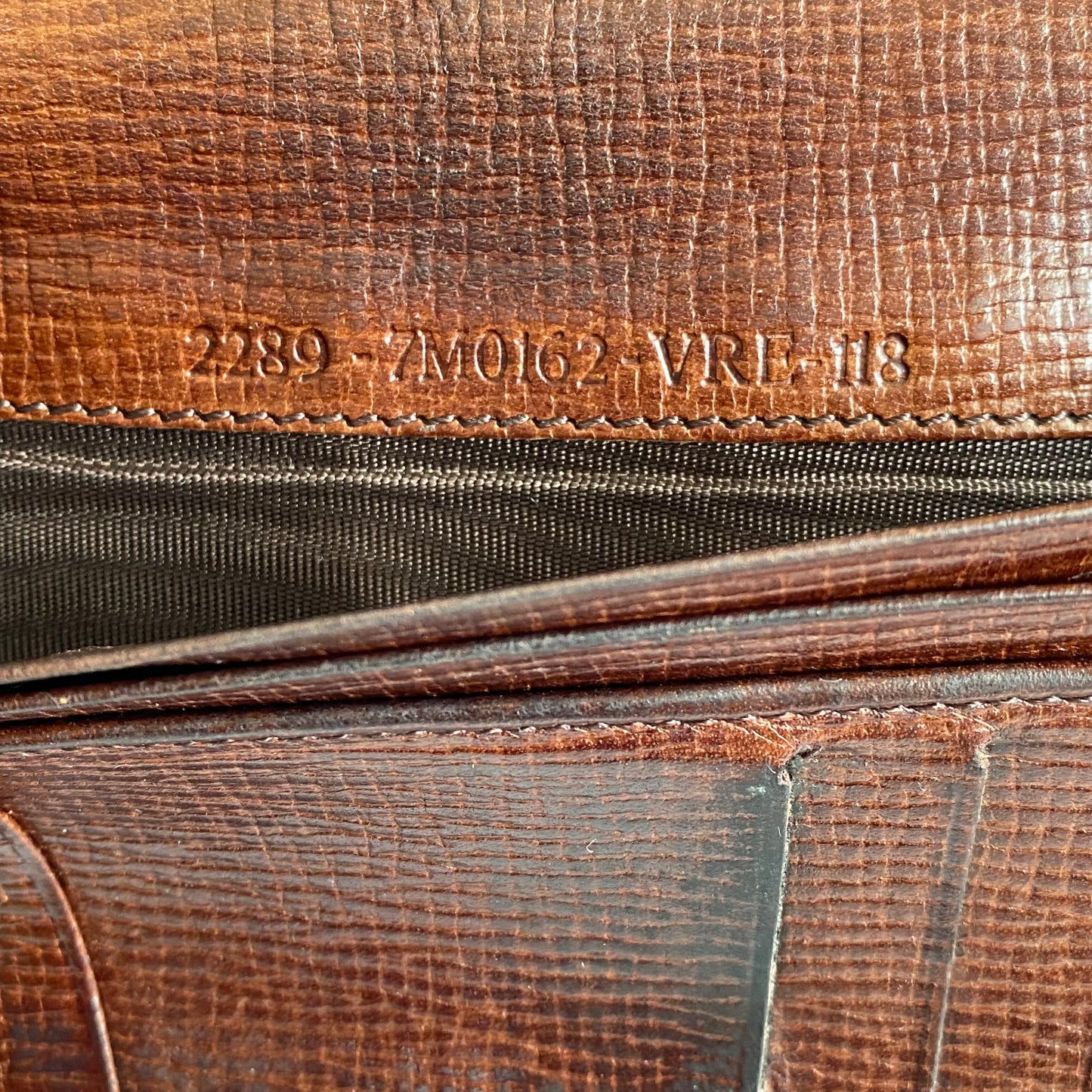 Fendi zucca monogram unisex long wallet Authentic with COA 7.4x4