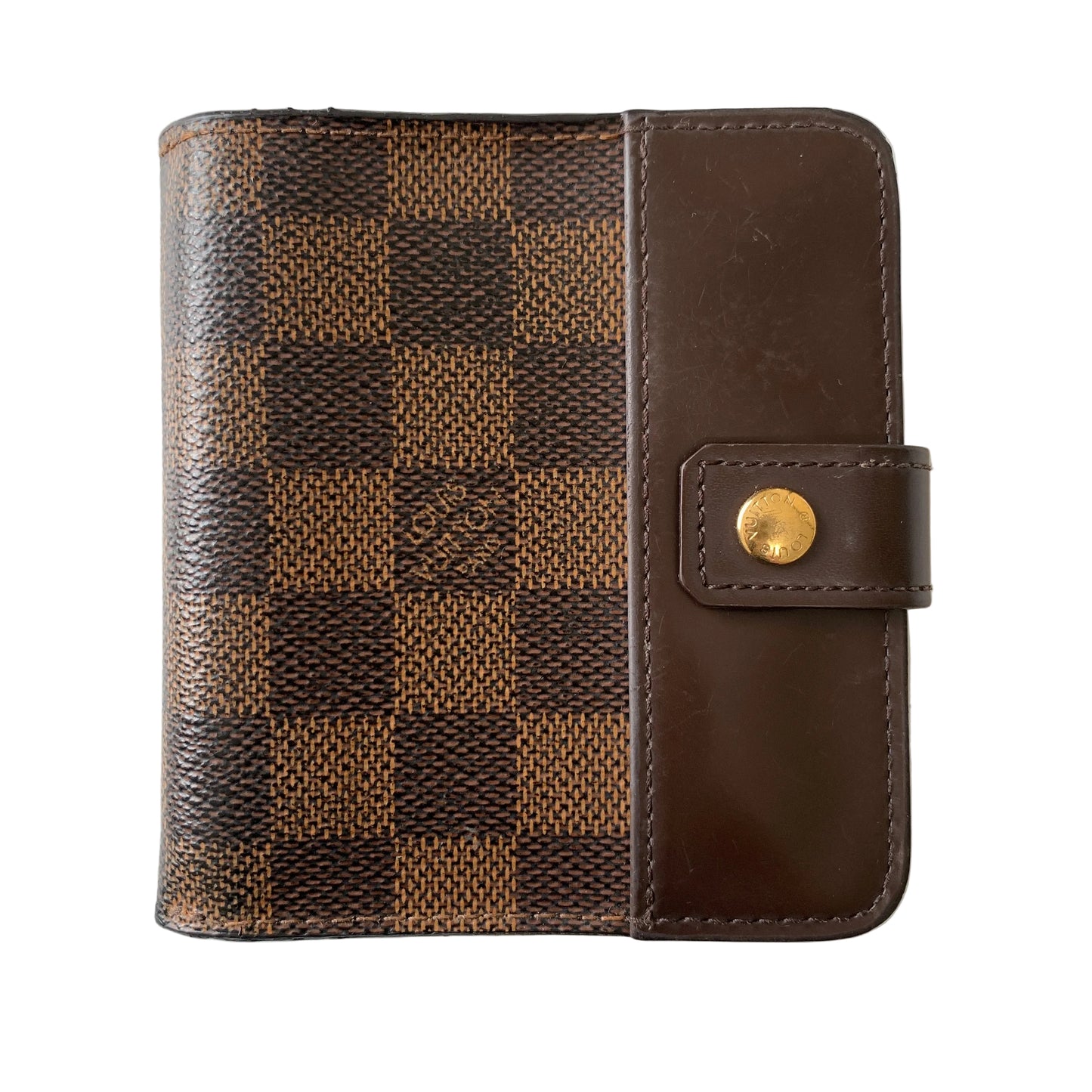 Louis Vuitton damier ebene compact CA0045 wallet Authentic with COA